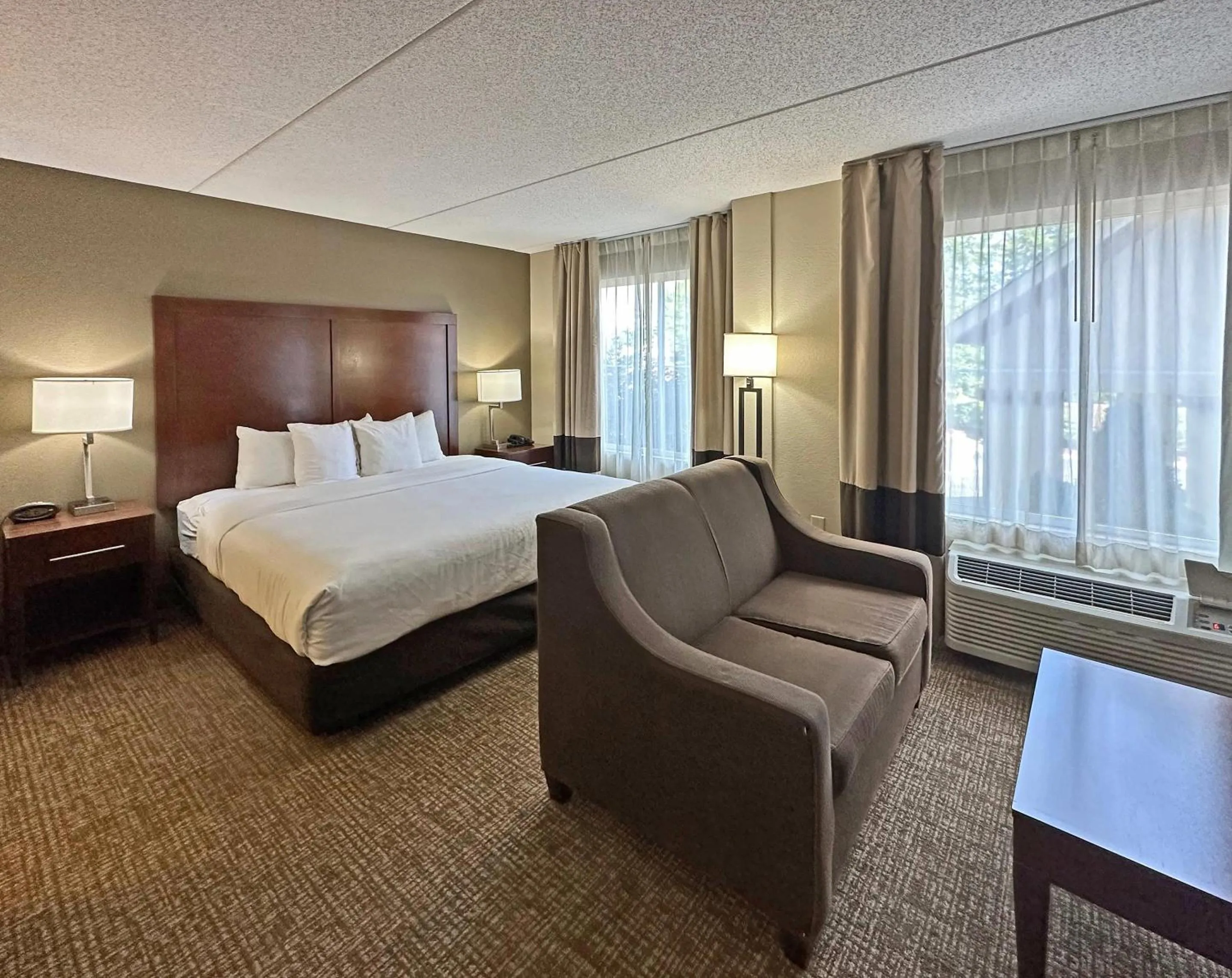 Bedroom, Bed in Comfort Suites Concord Mills