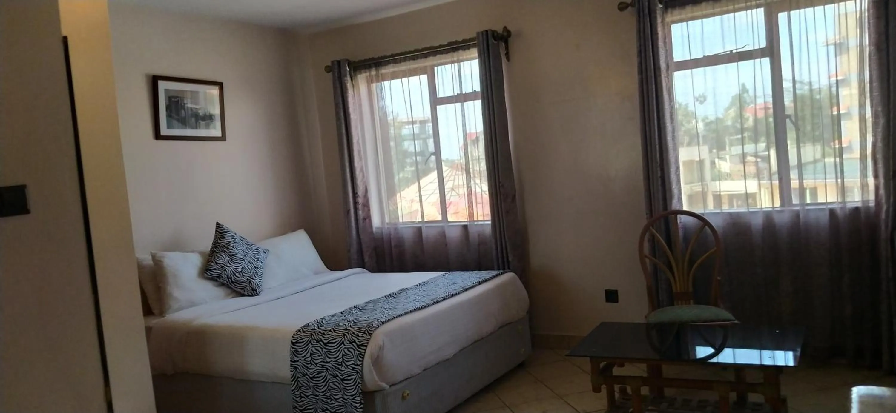 Bed in Plus254 Hotel