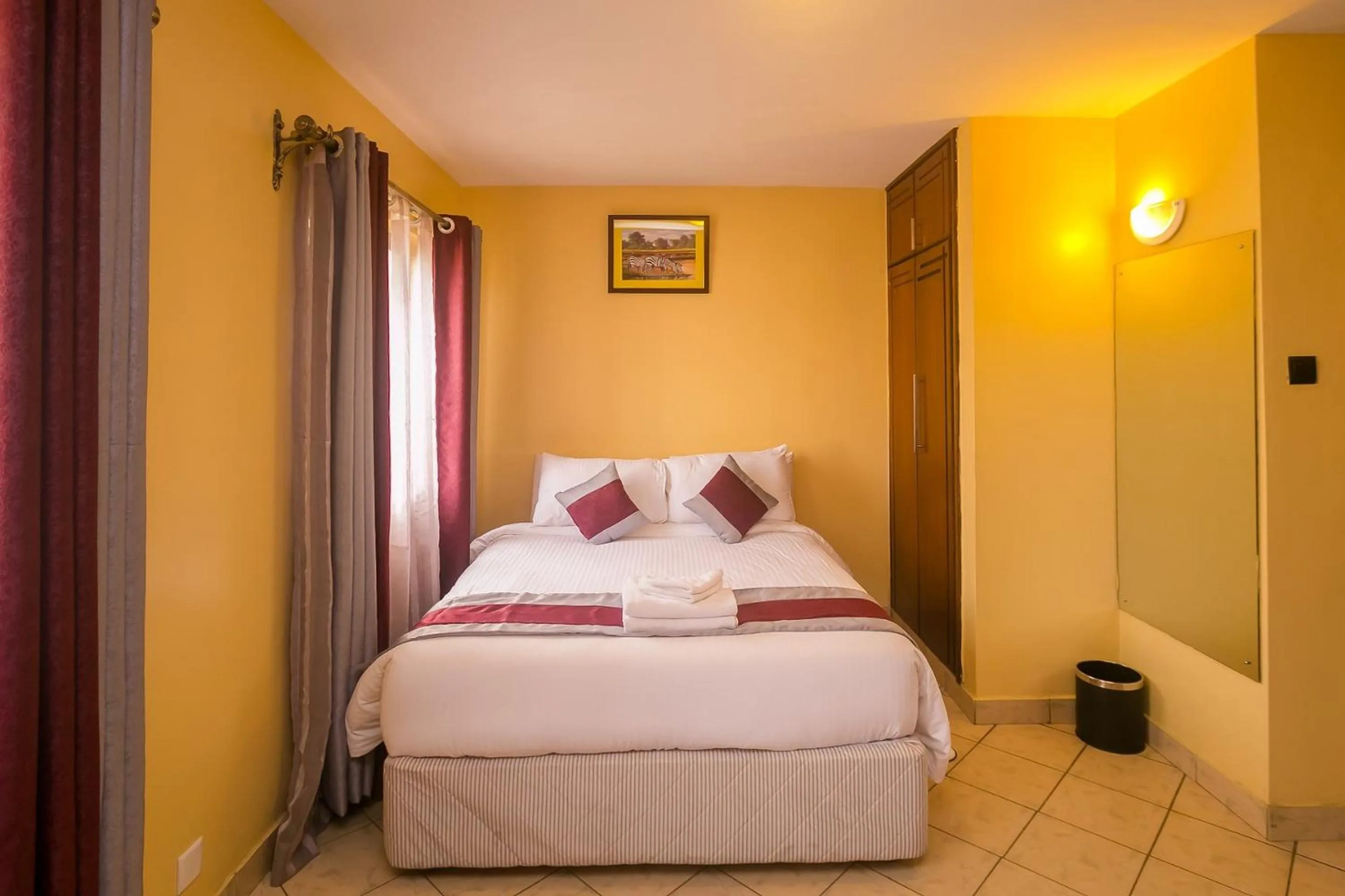 Bed in Plus254 Hotel