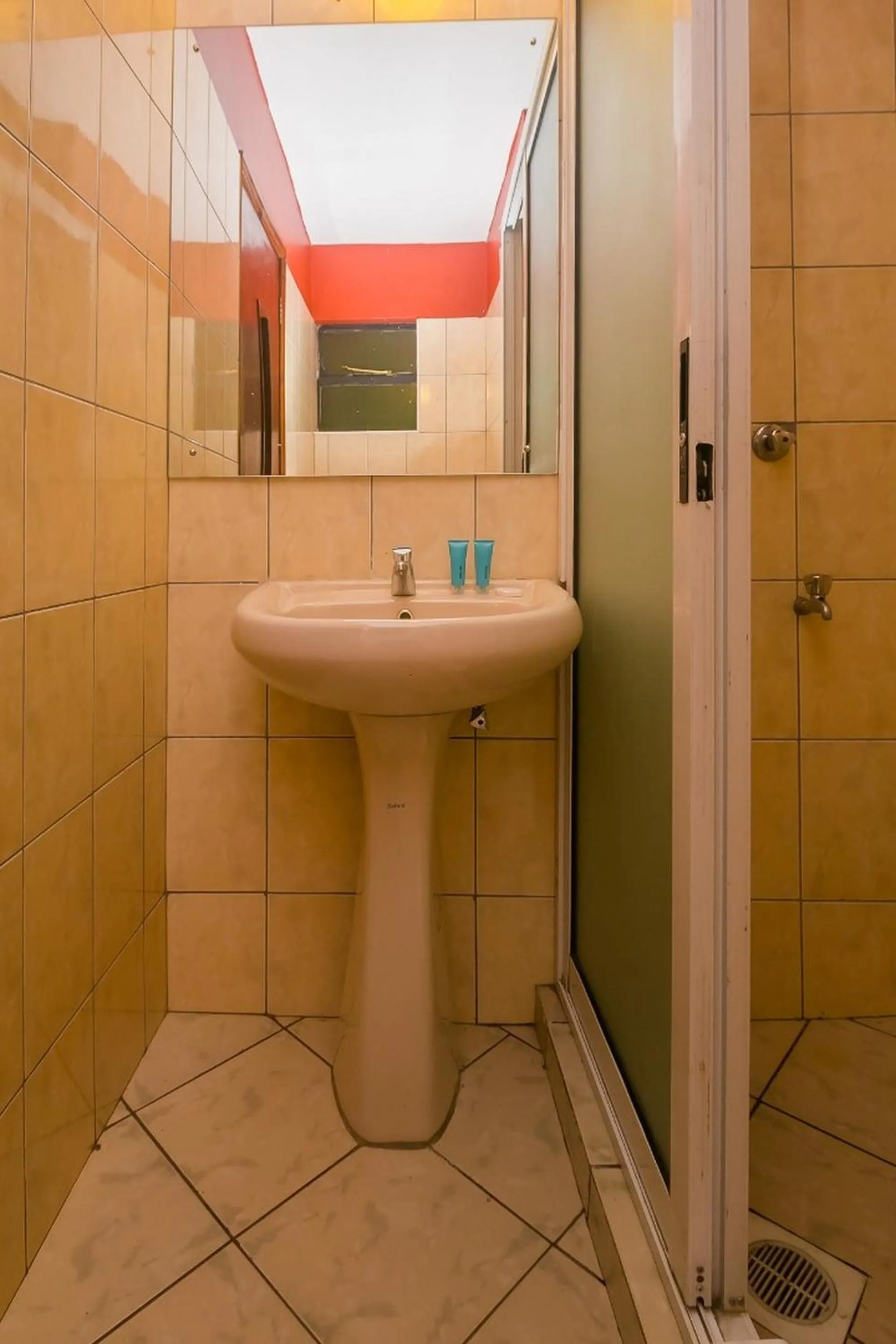 Bathroom in Plus254 Hotel