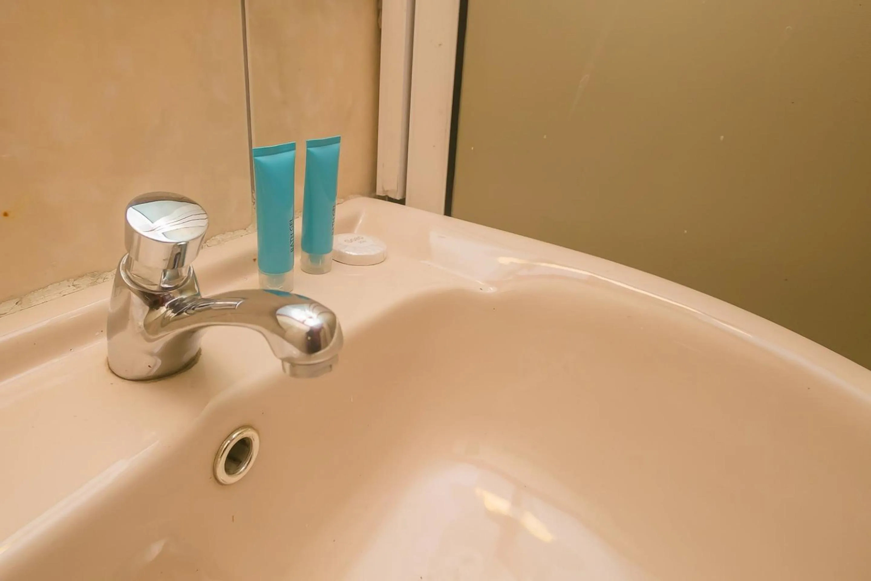 Bathroom in Plus254 Hotel