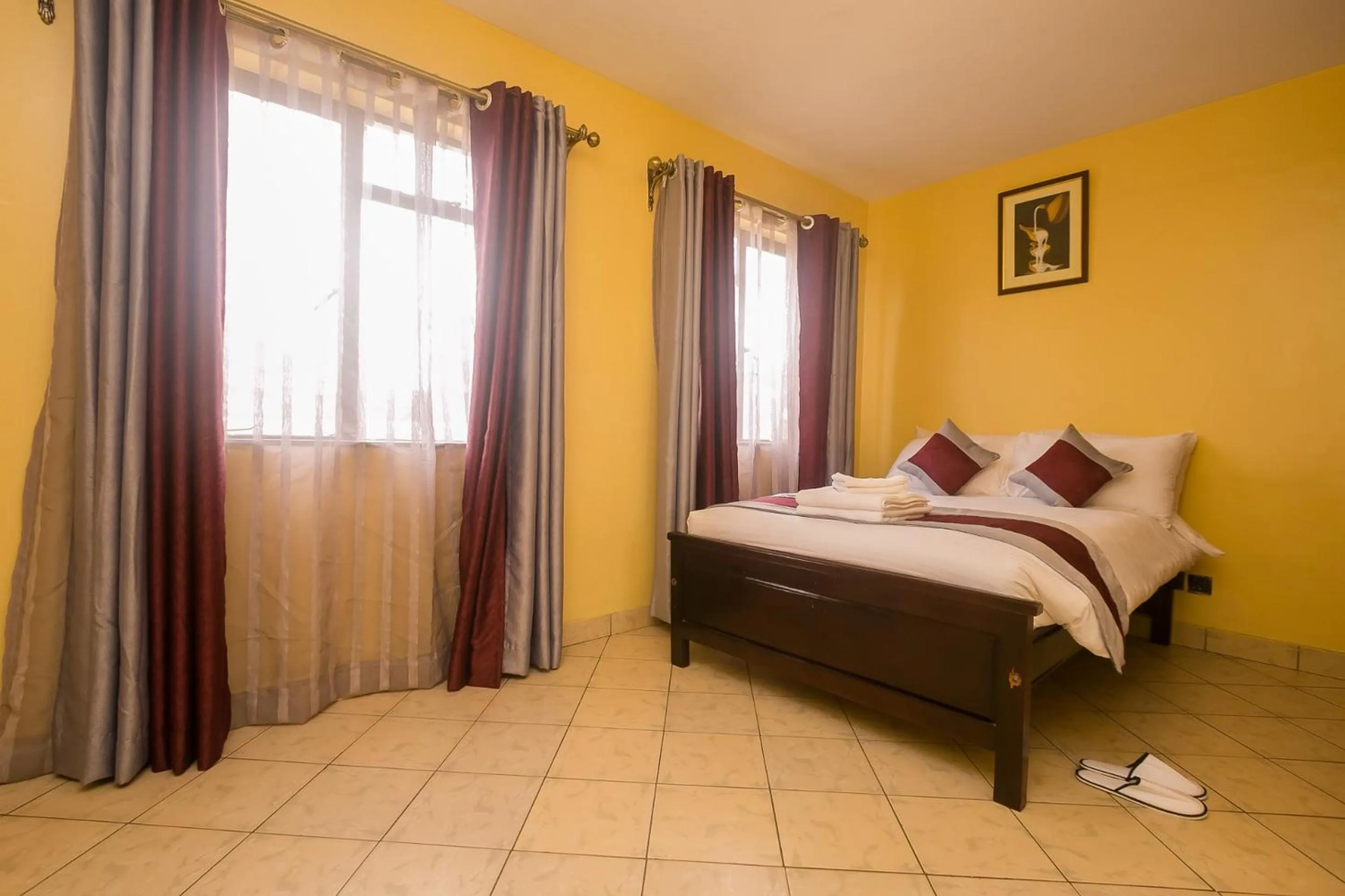 Bed in Plus254 Hotel