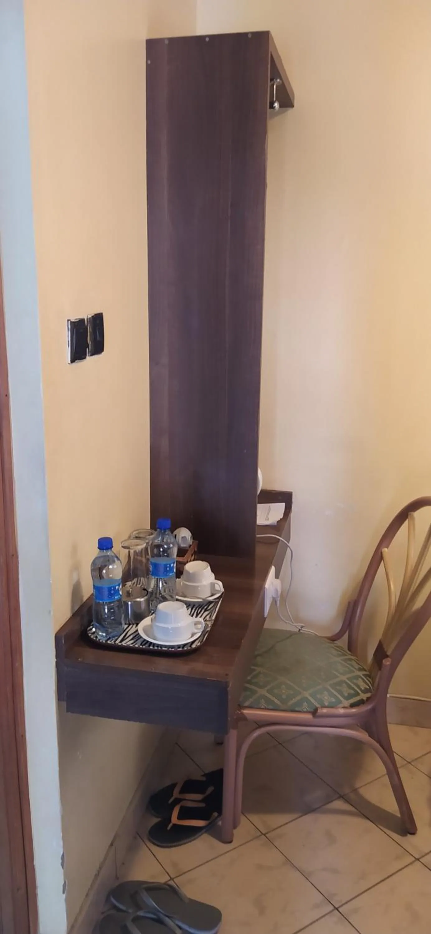 Seating area in Plus254 Hotel