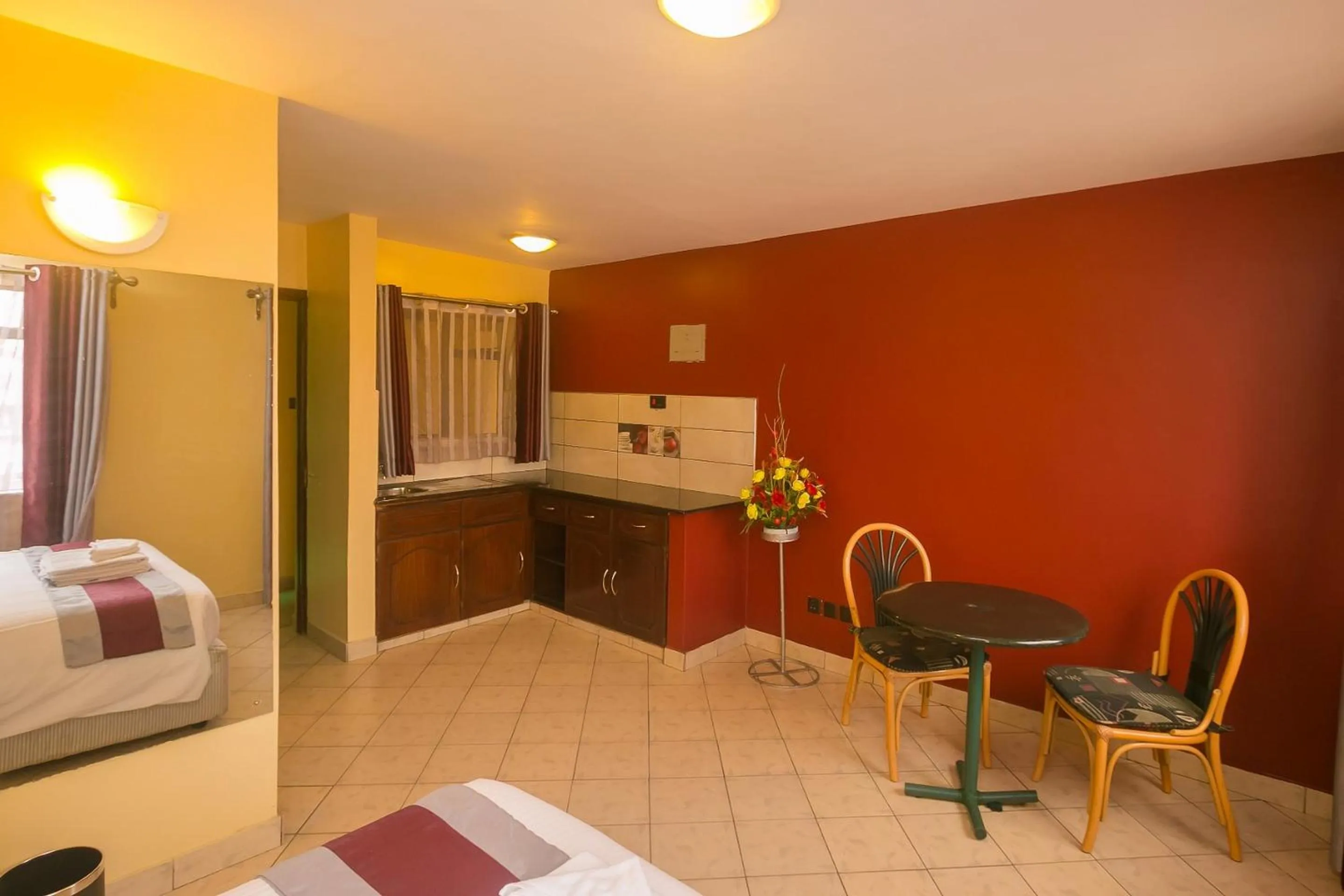 Bed in Plus254 Hotel