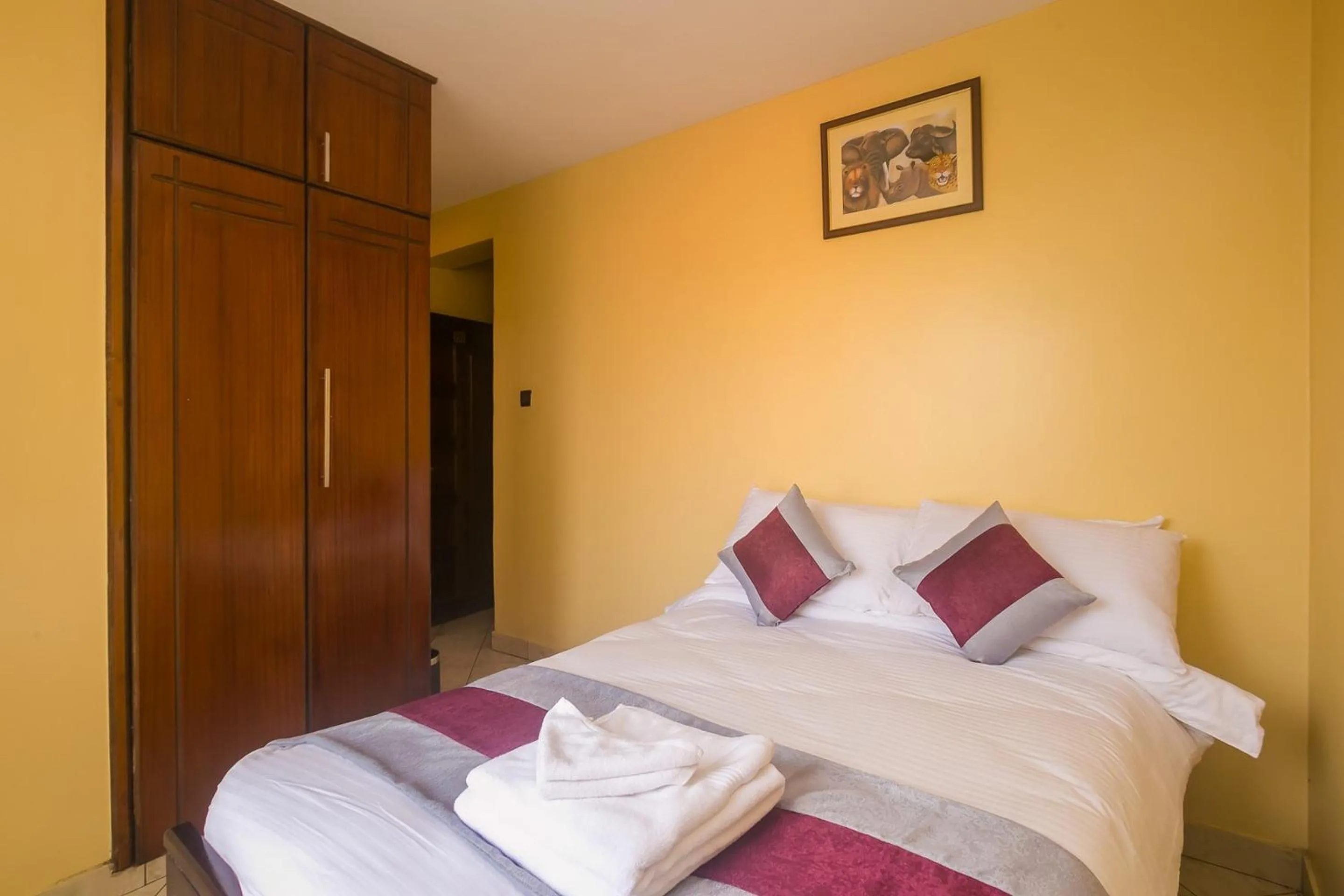 Bed in Plus254 Hotel