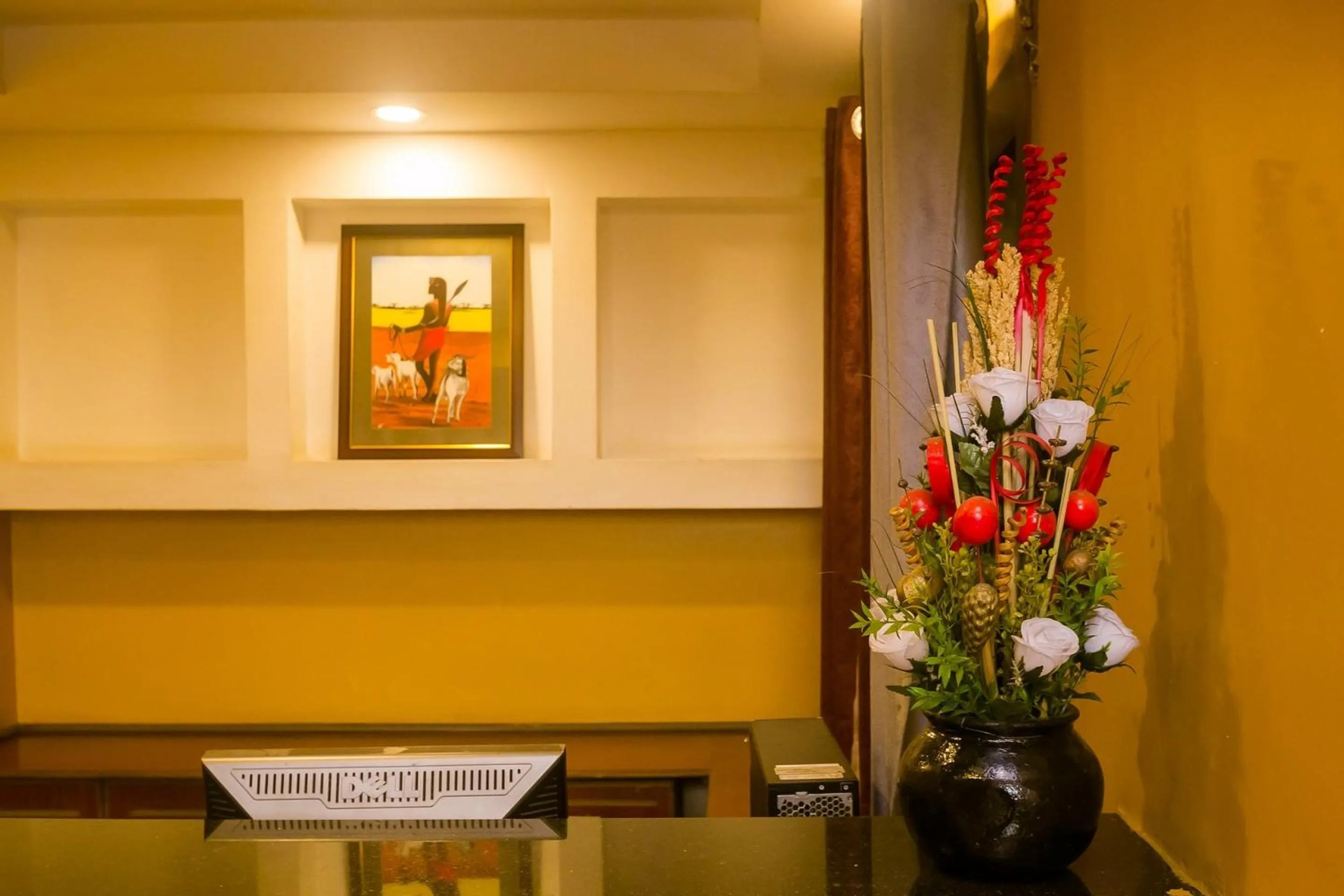 Lobby or reception in Plus254 Hotel