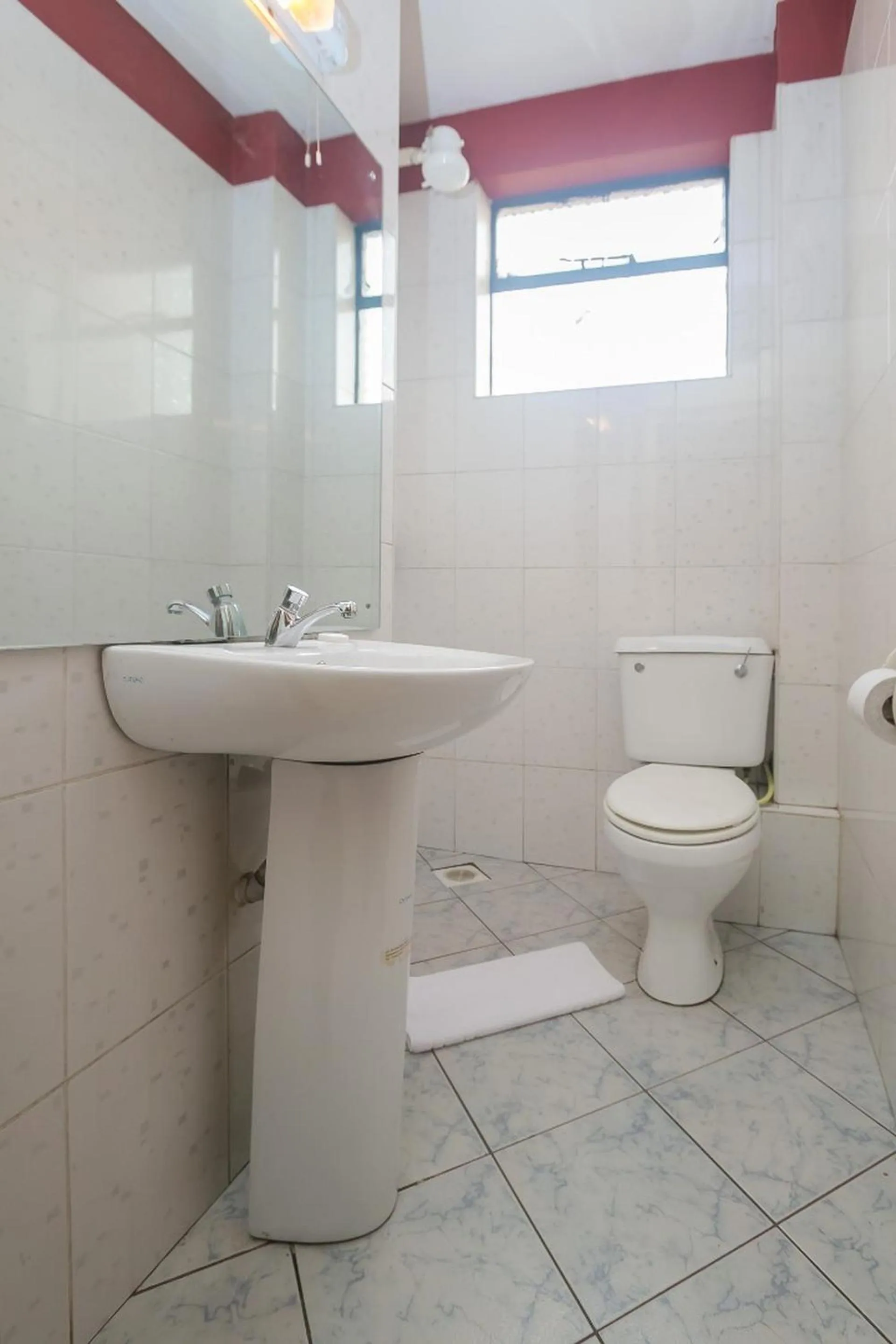 Bathroom in Plus254 Hotel