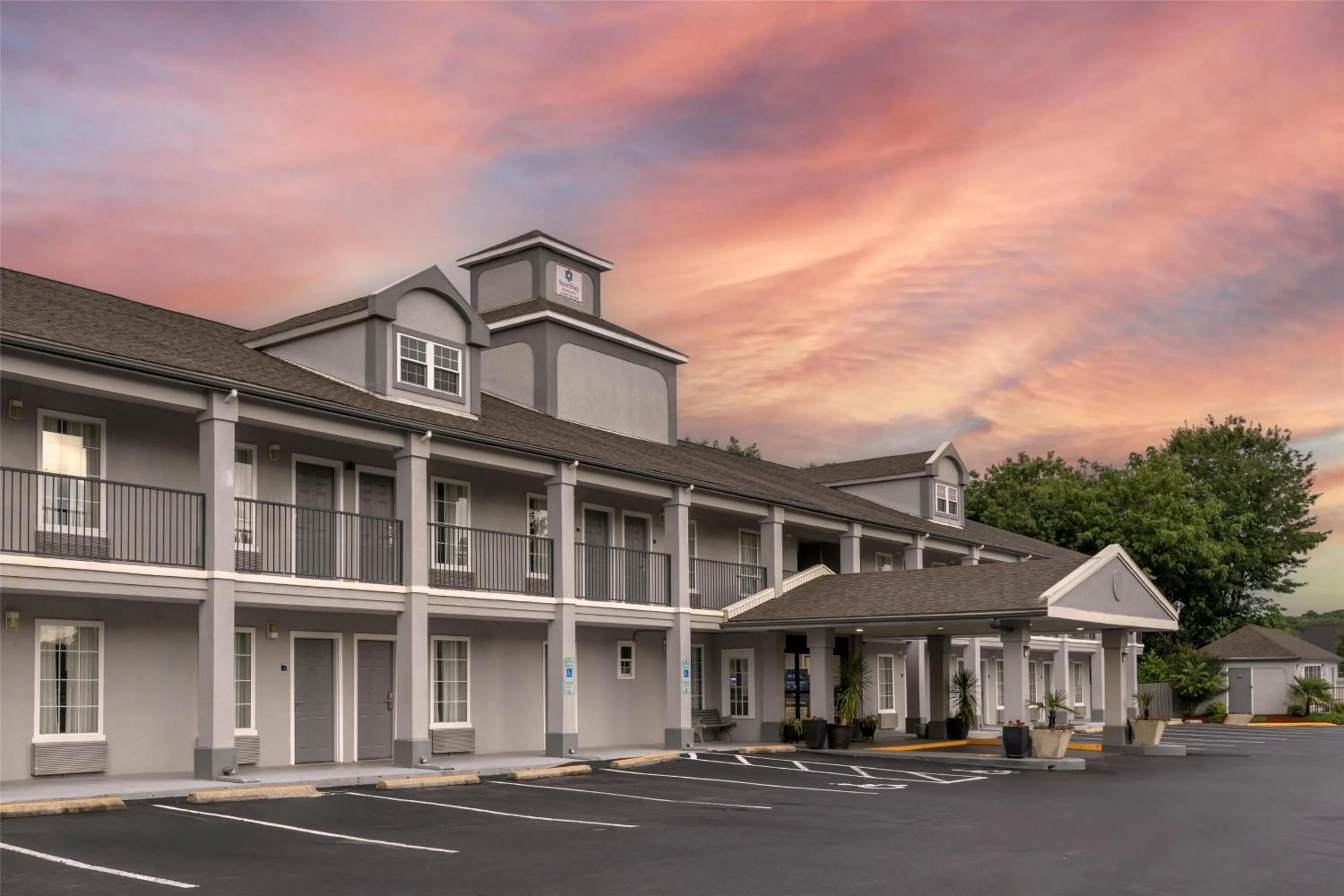 Property building in SureStay Plus Hotel by Best Western Asheboro