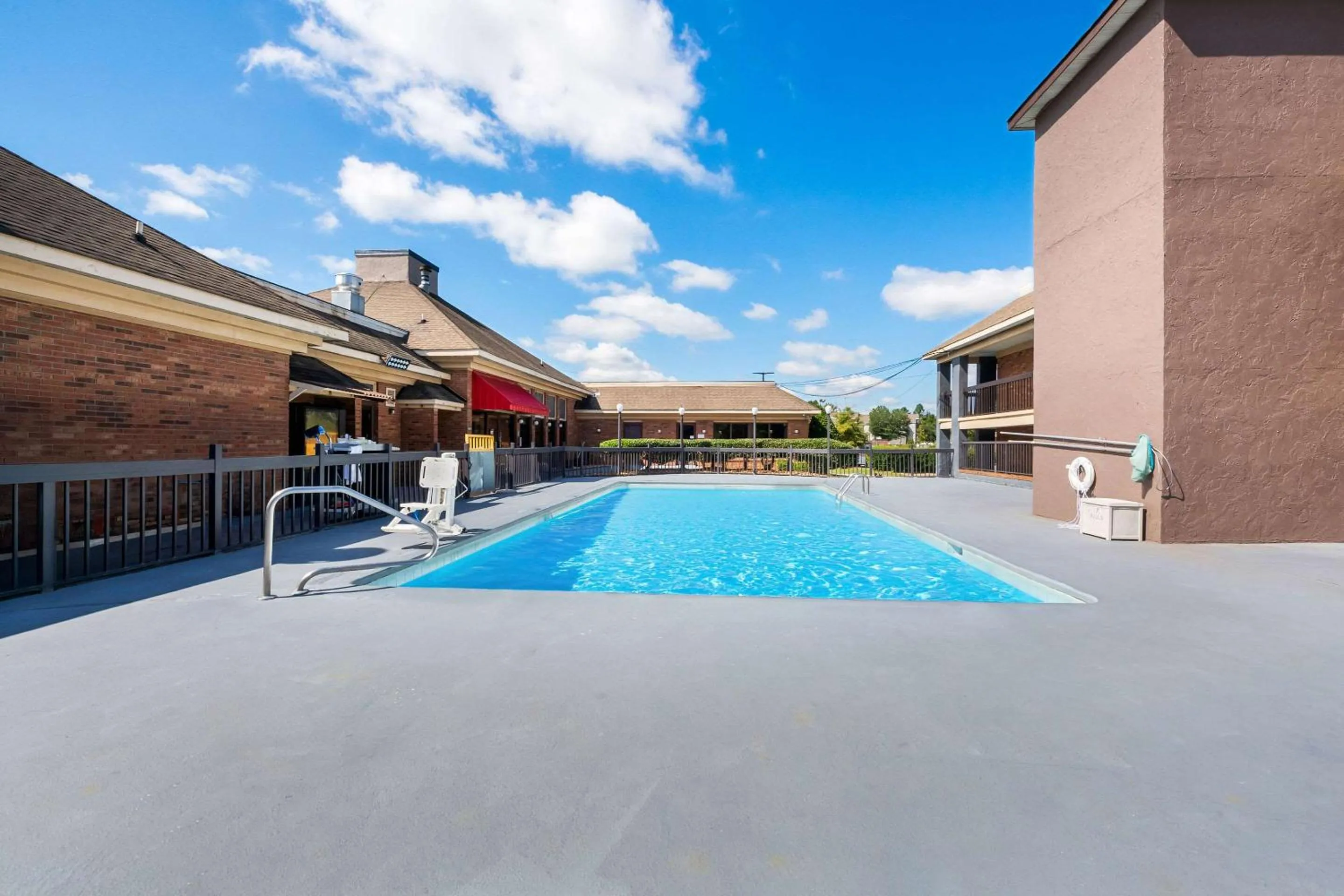 Swimming pool in SureStay Plus Hotel by Best Western Fayetteville