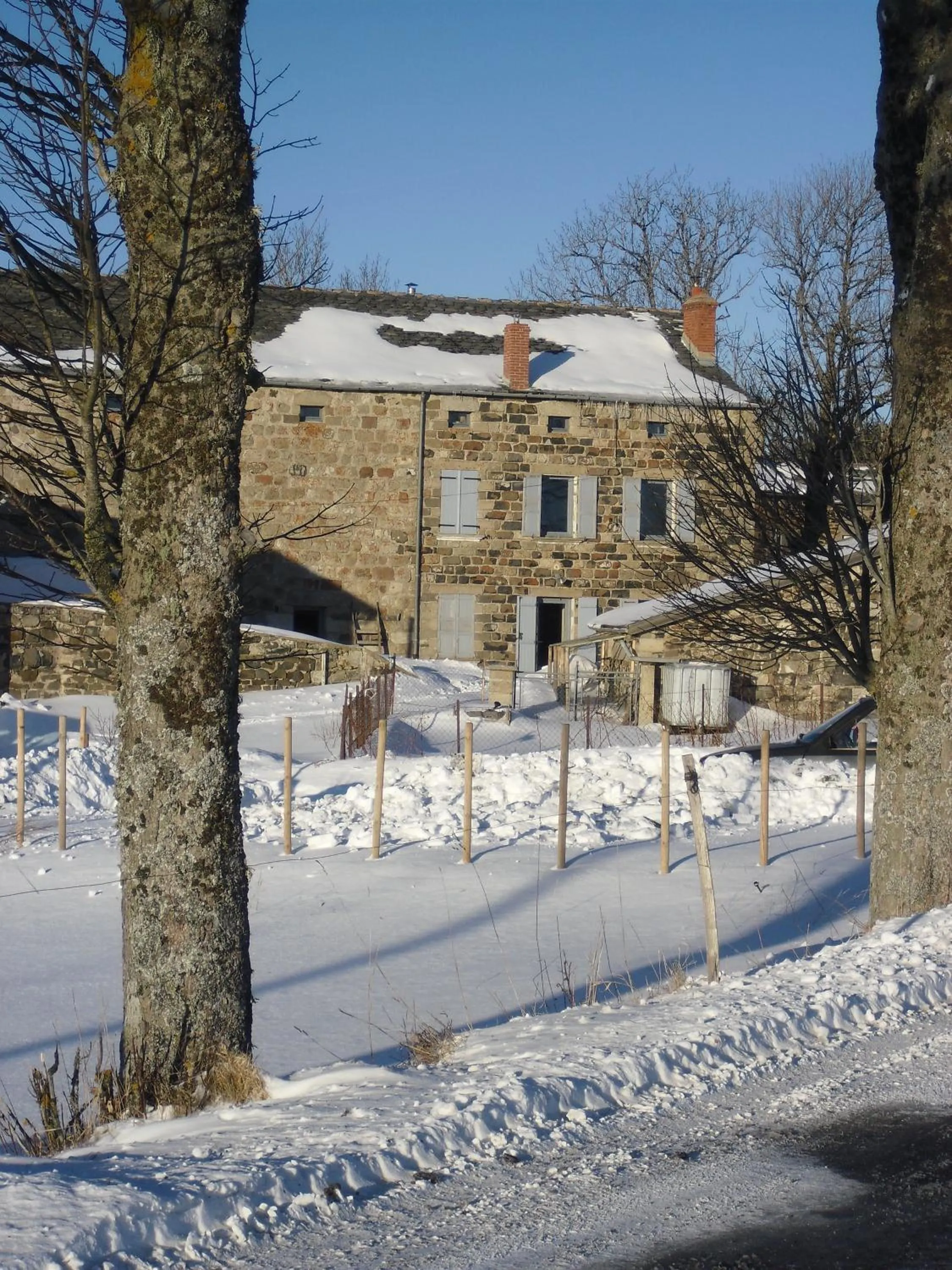 Winter in La Ferme de Madelonnet