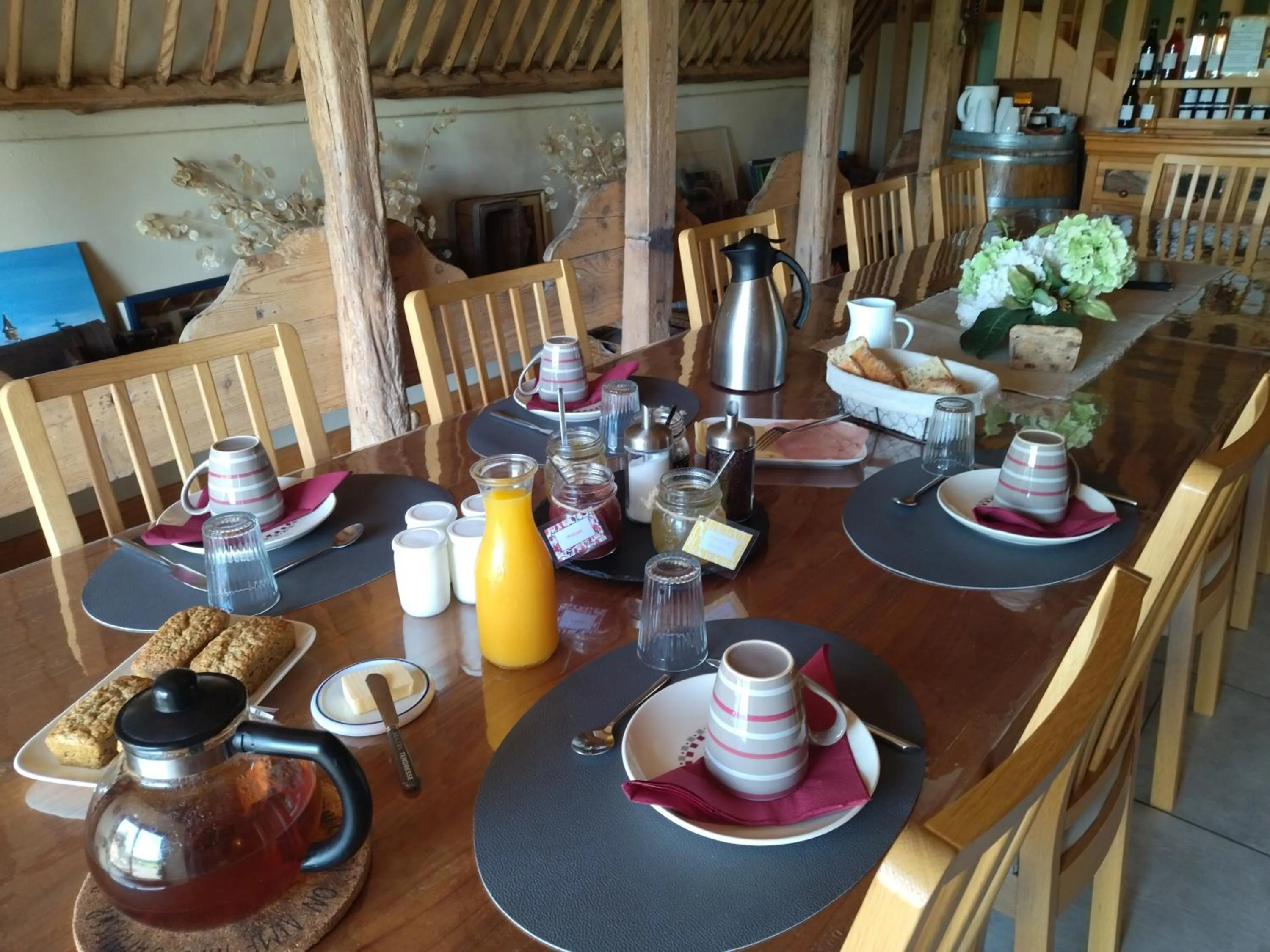 Breakfast in La Ferme de Madelonnet