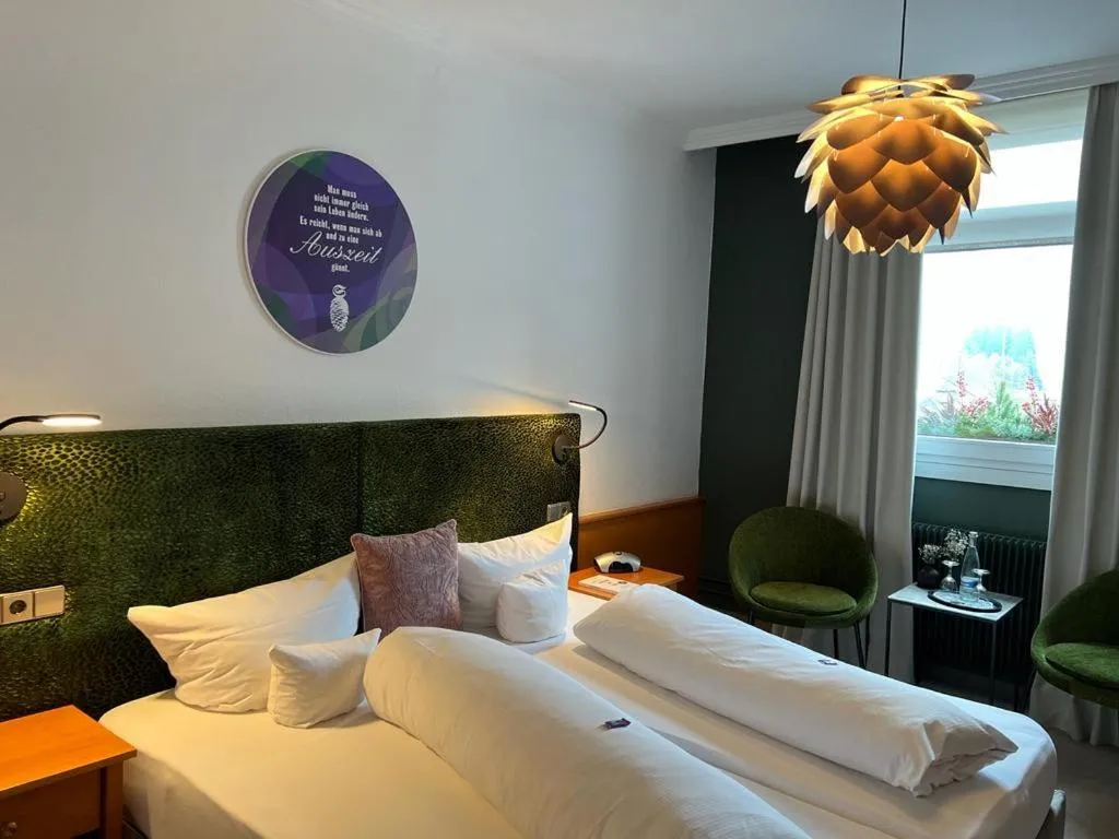 Bed in Hotel Schwarzwaldhof