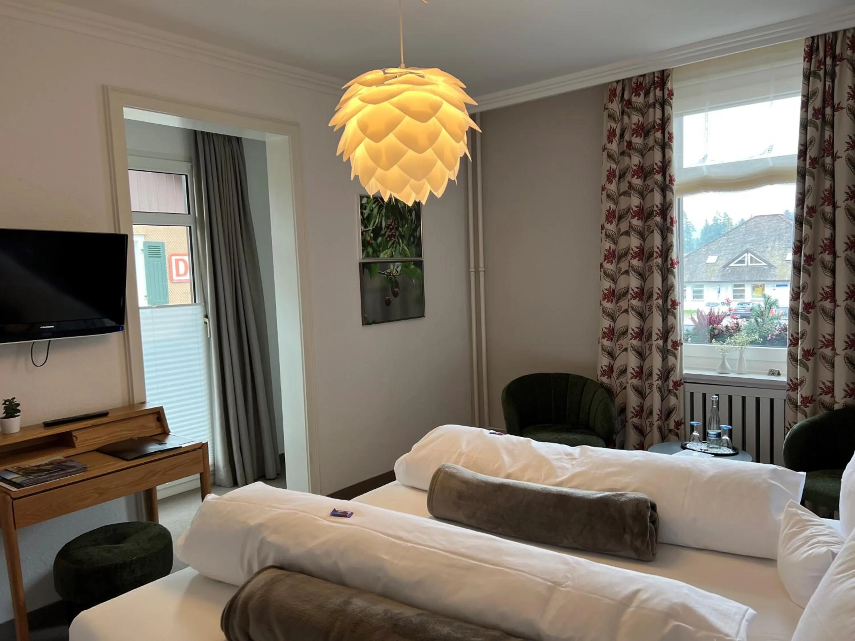 Bed in Hotel Schwarzwaldhof