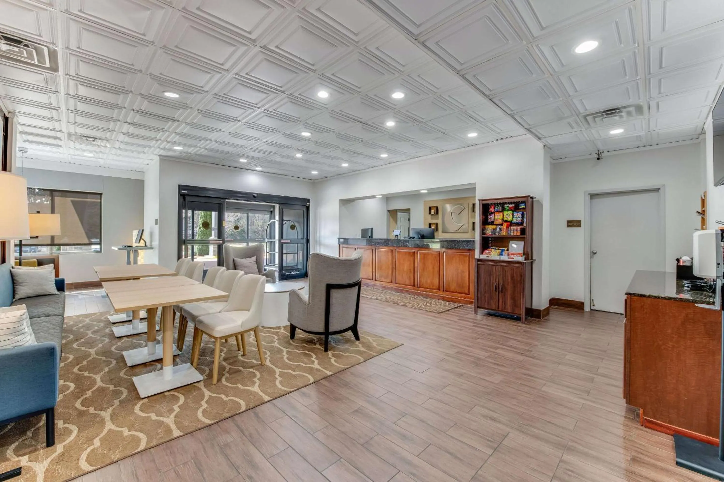 Lobby or reception in Comfort Inn Thomasville I-85