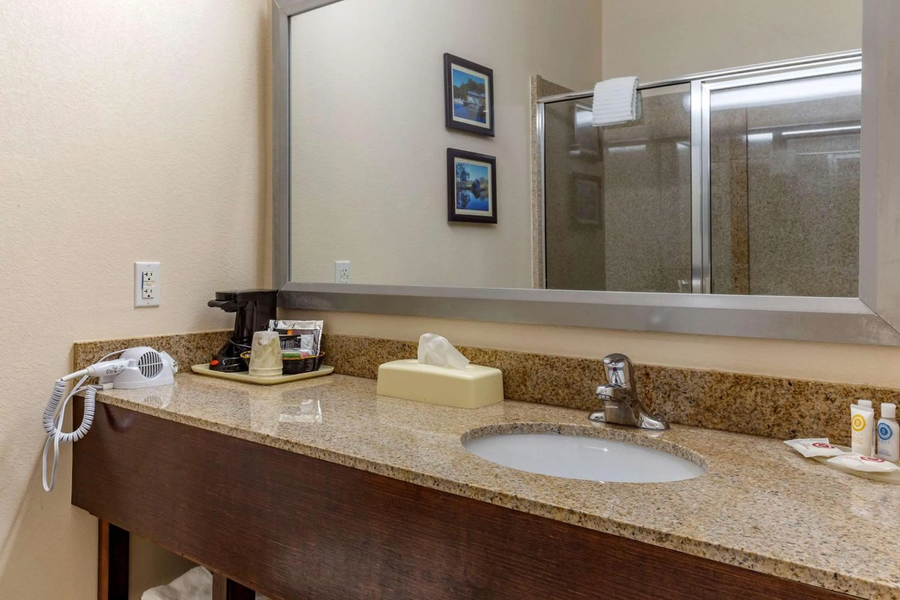 Bathroom in Comfort Inn Smithfield near I-95