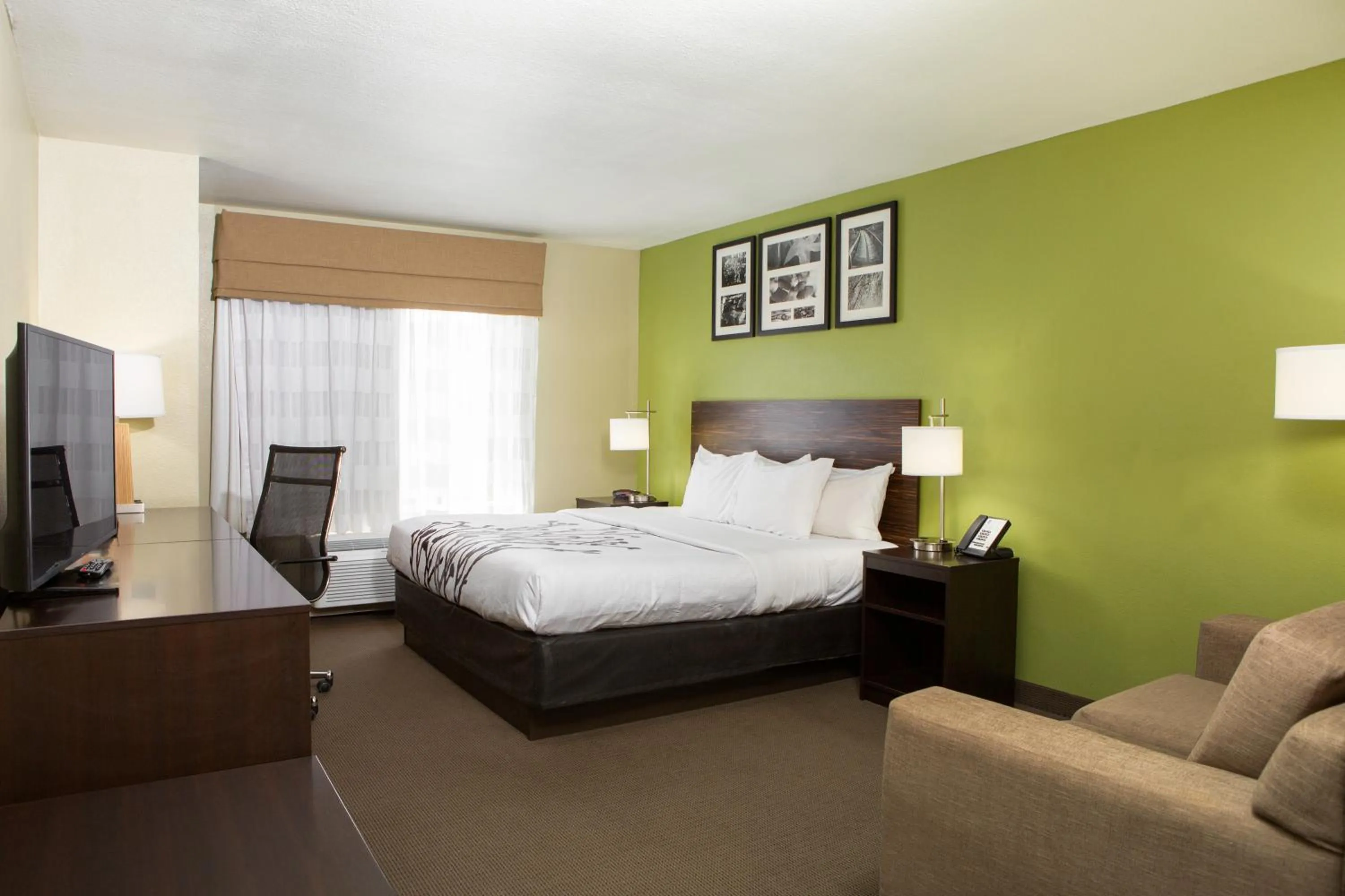 Bed in Sleep Inn Boone University Area