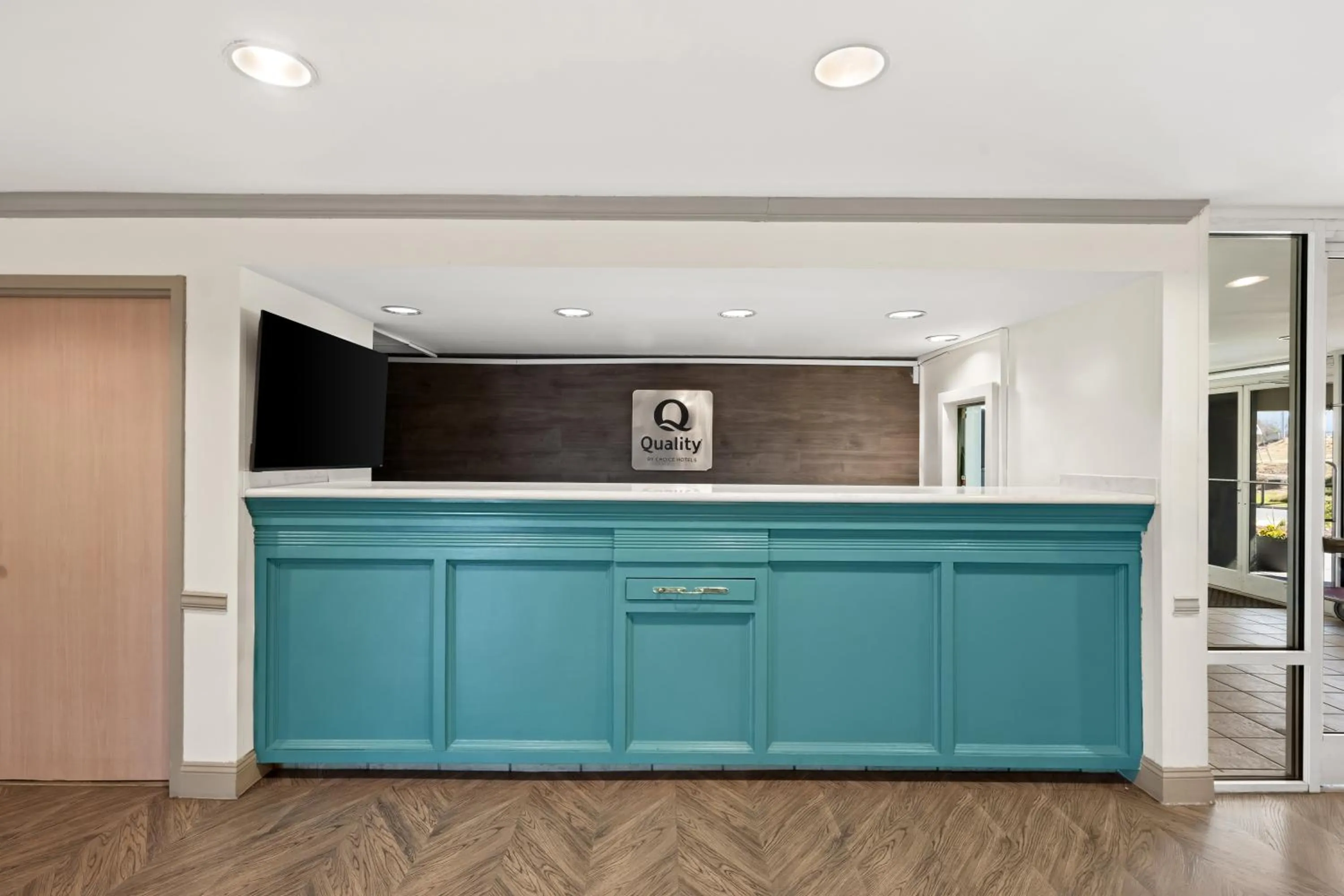 Lobby or reception in Quality Inn