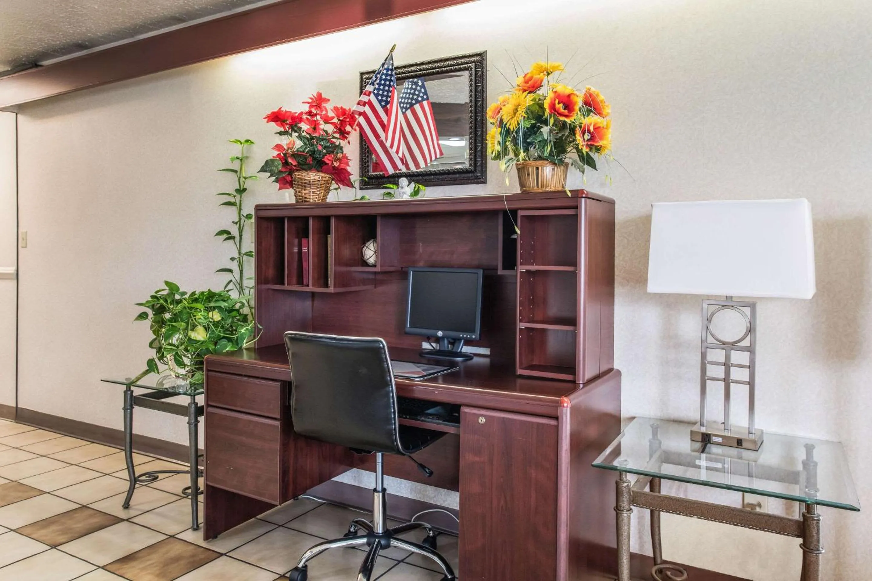 On site in Econo Lodge Eden