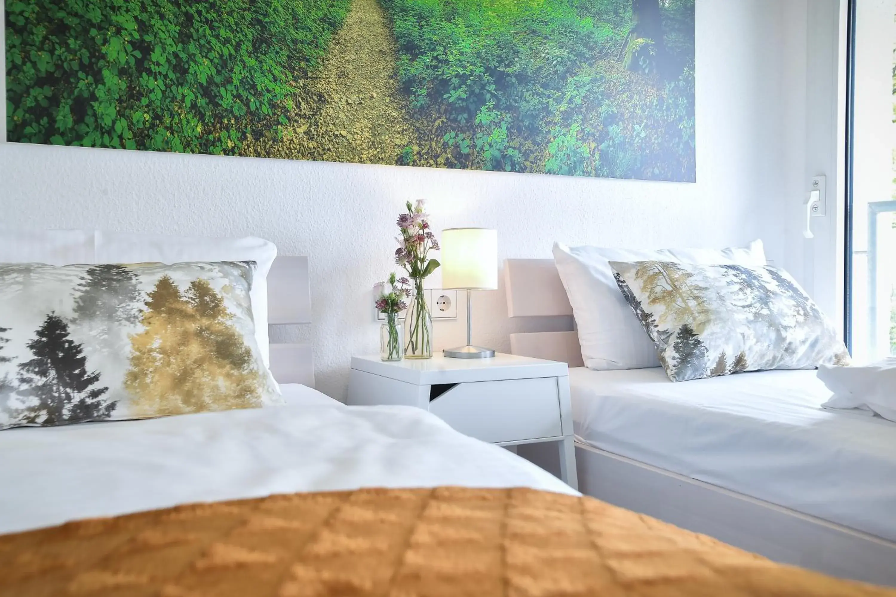 Double or Twin Room with View - single occupancy in Habitat Esslingen Double or Twin Room with View - single occupancy in Habitat Esslingen