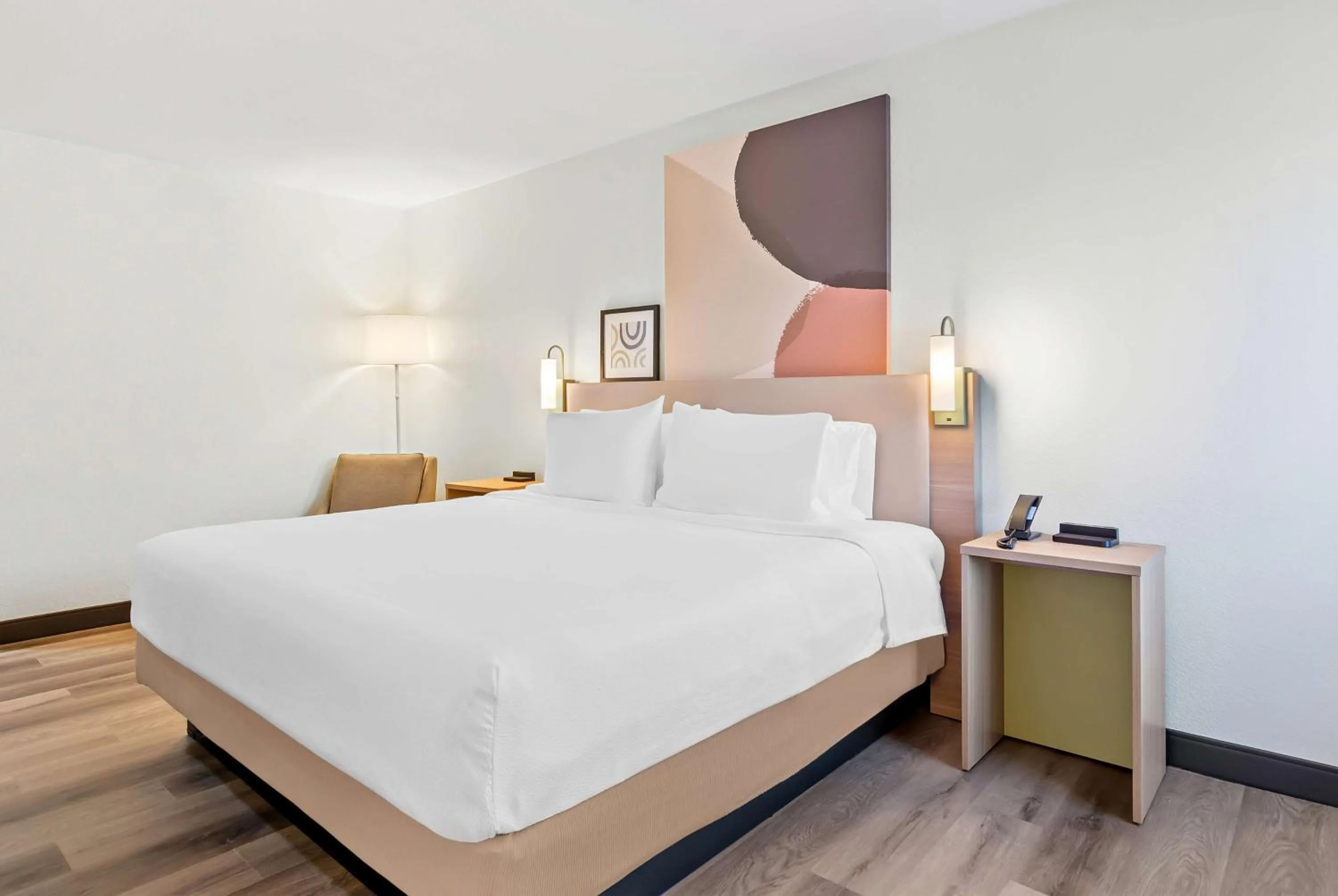 Bed in Spark by Hilton Winston-Salem University