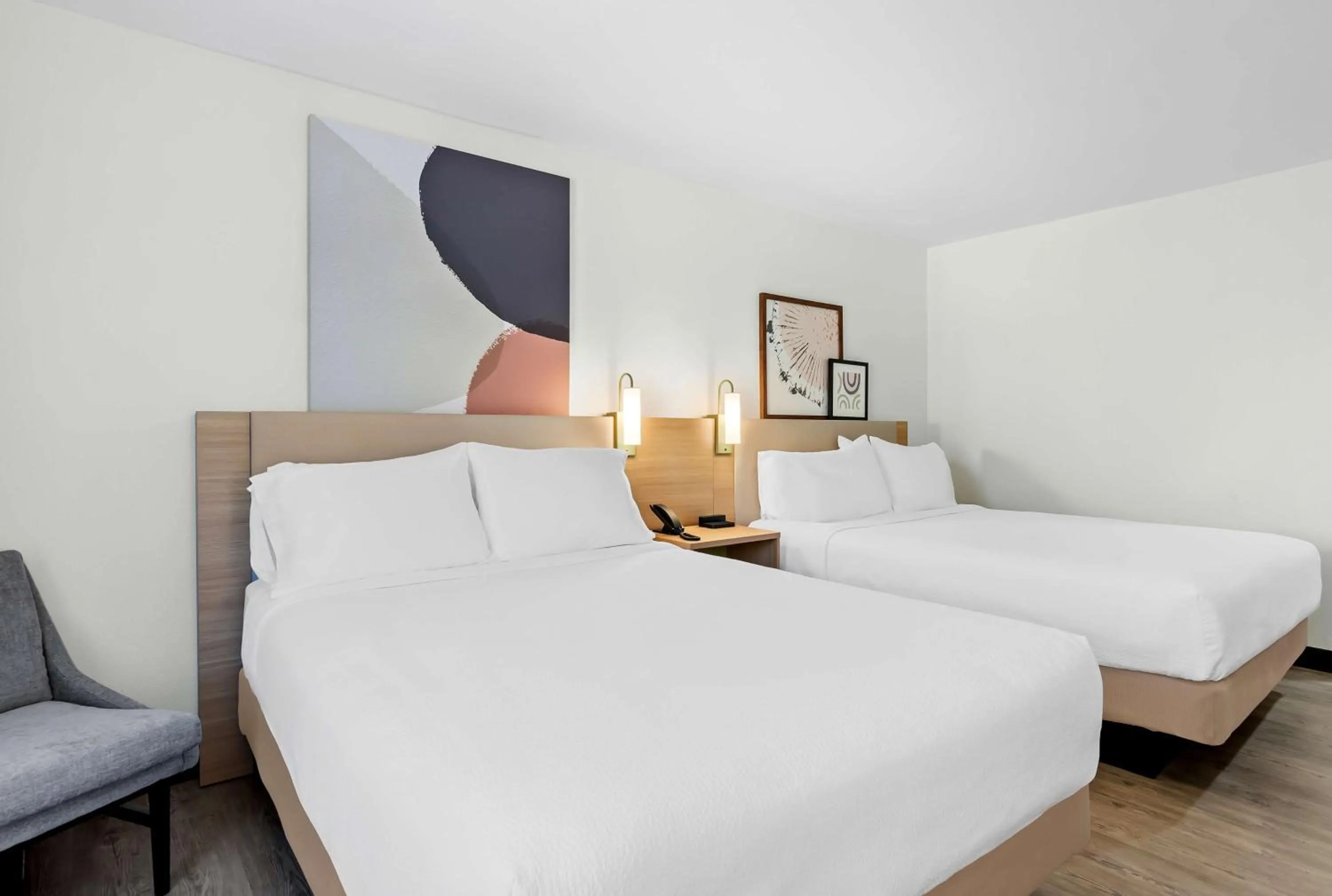 Bed in Spark by Hilton Winston-Salem University