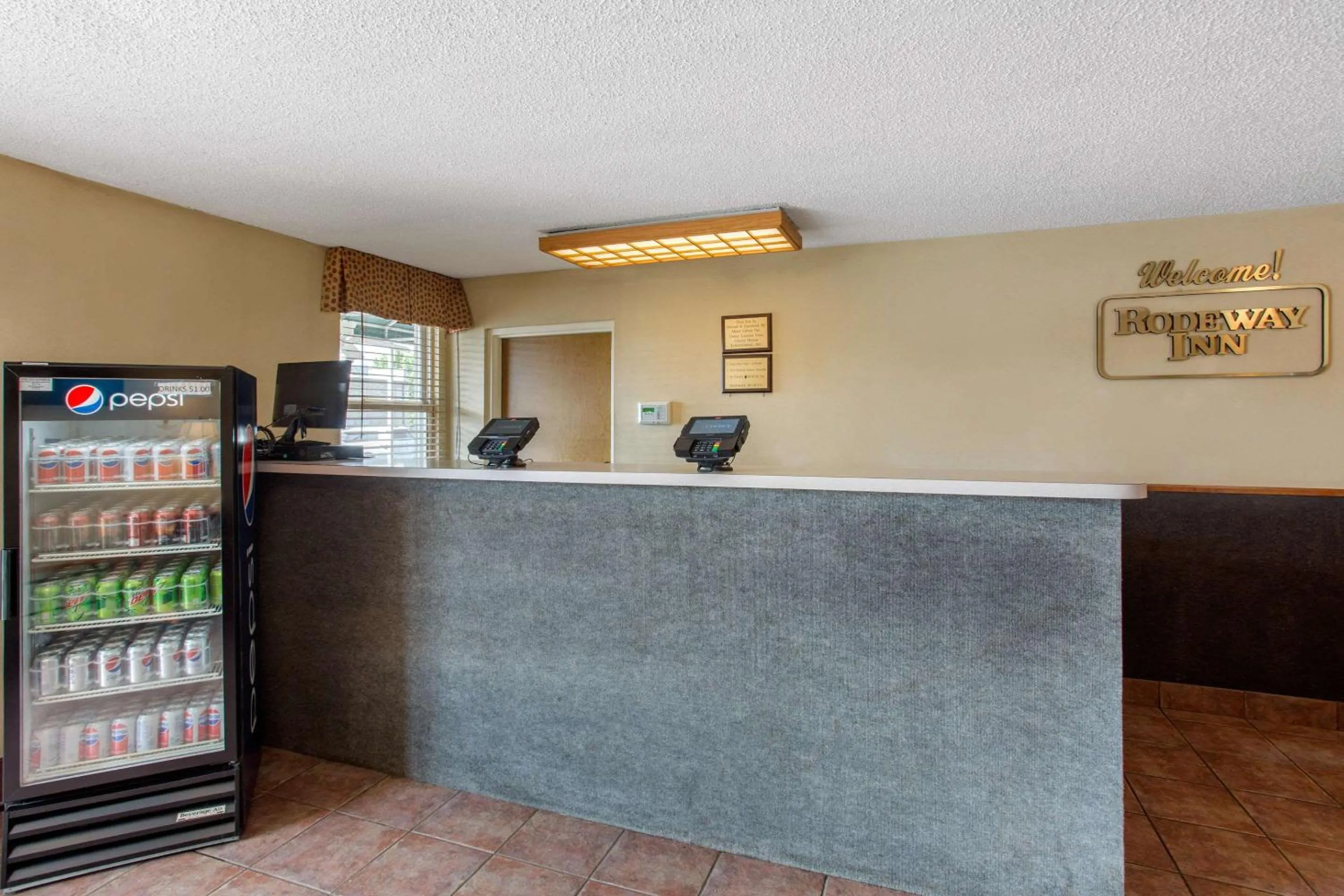 Lobby or reception in Rodeway Inn Asheville