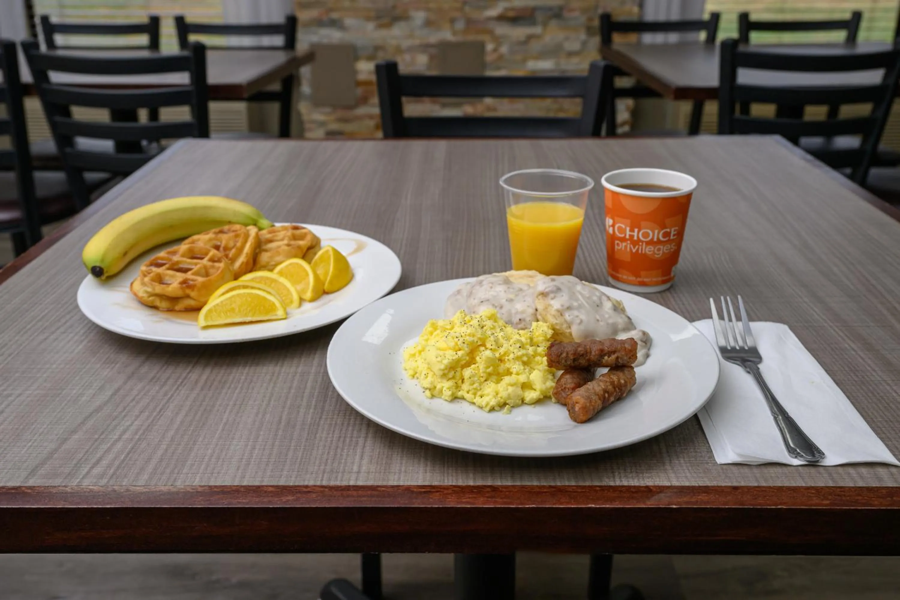 Breakfast in Quality Inn & Suites Lexington South