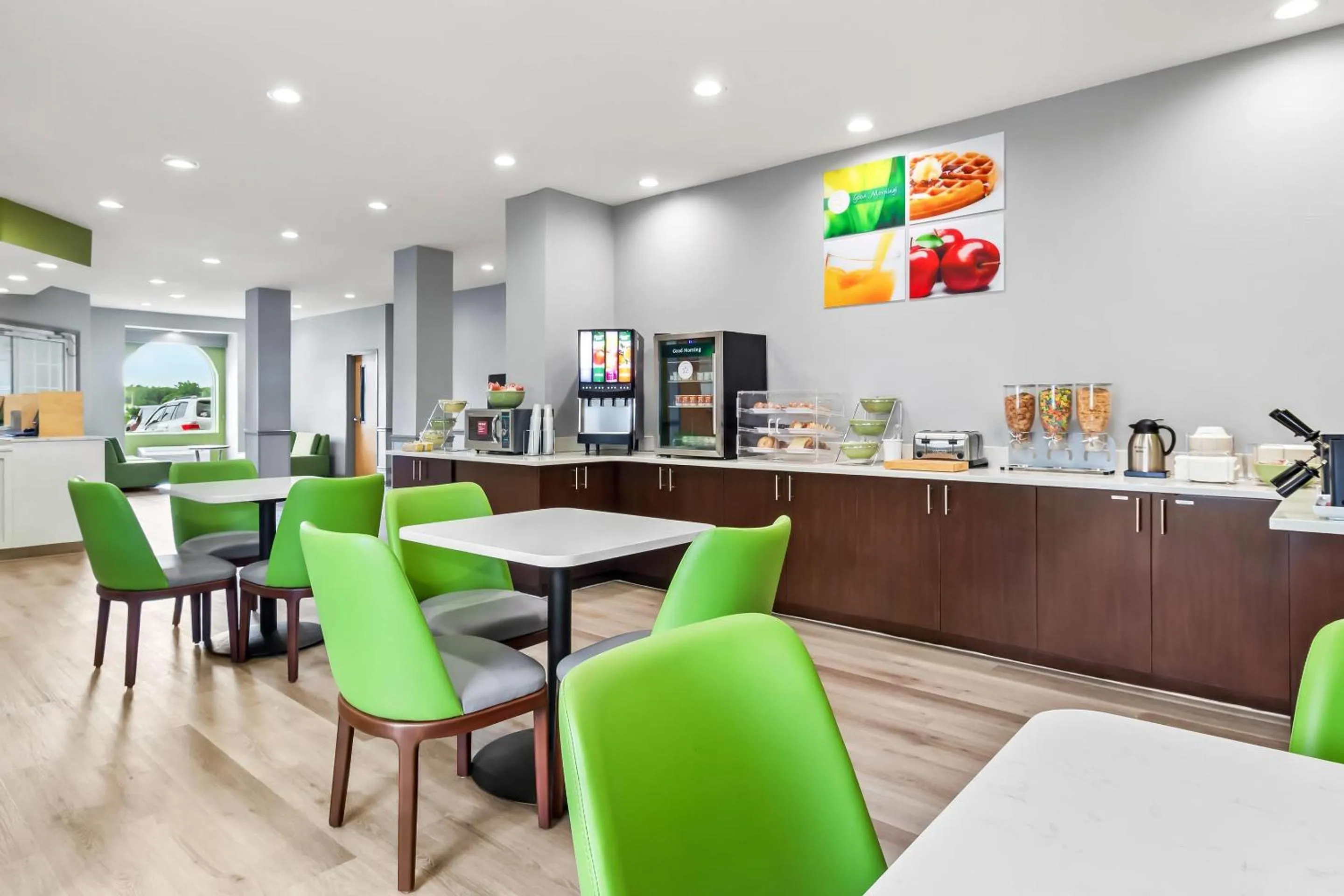 Breakfast in Quality Inn Shallotte near Ocean Isle Beach