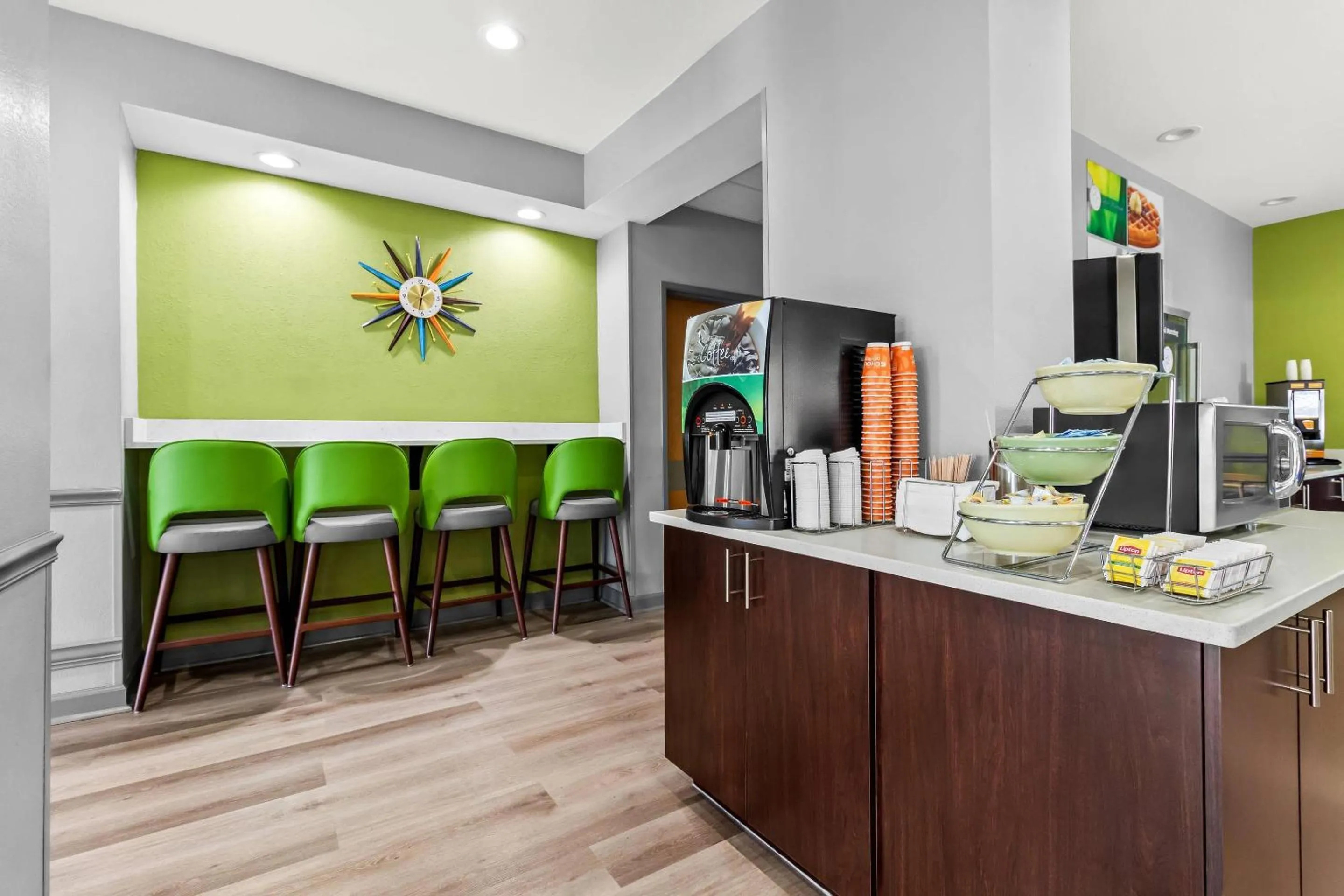 Breakfast in Quality Inn Shallotte near Ocean Isle Beach