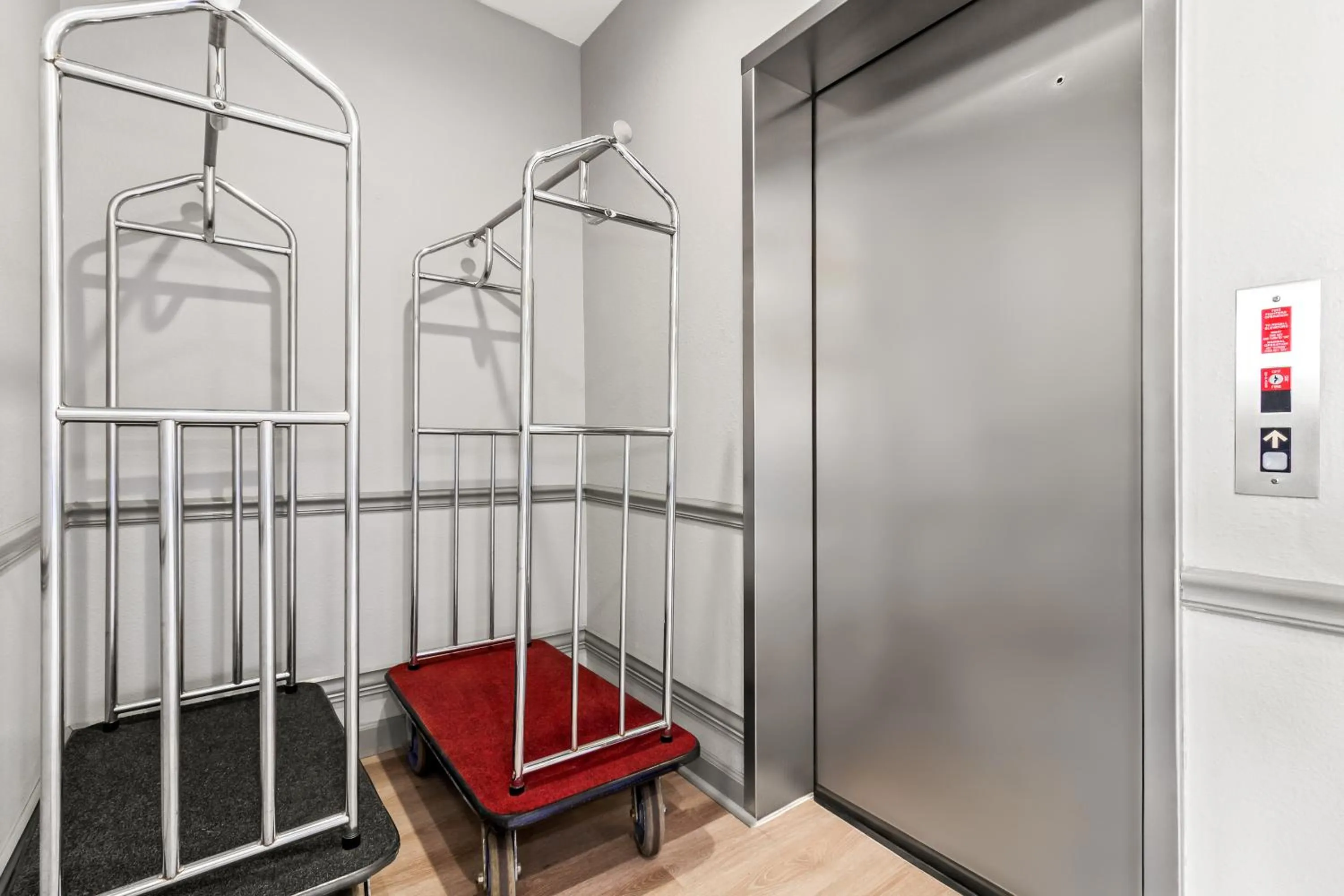 elevator in Quality Inn Shallotte near Ocean Isle Beach