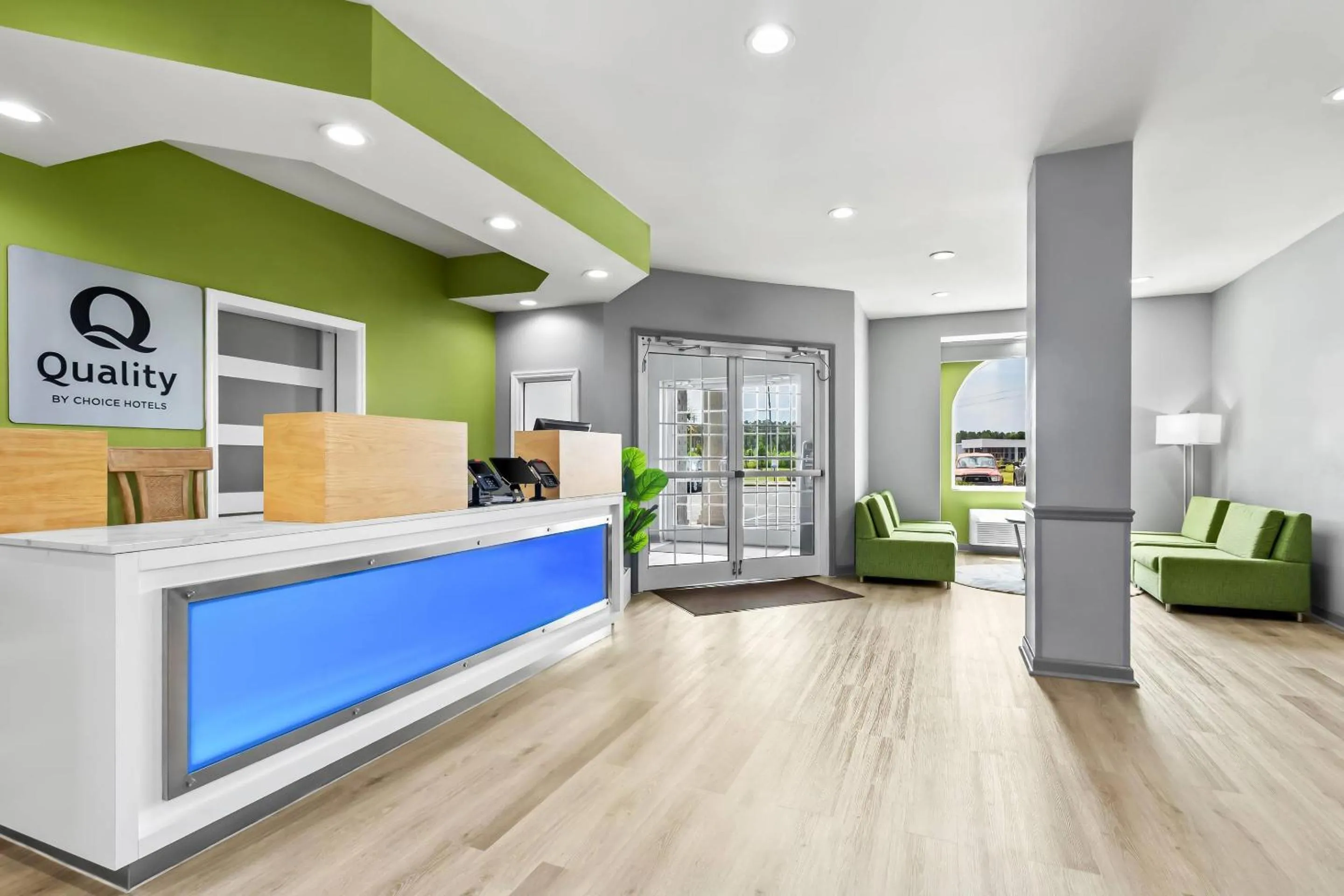Lobby or reception in Quality Inn Shallotte near Ocean Isle Beach