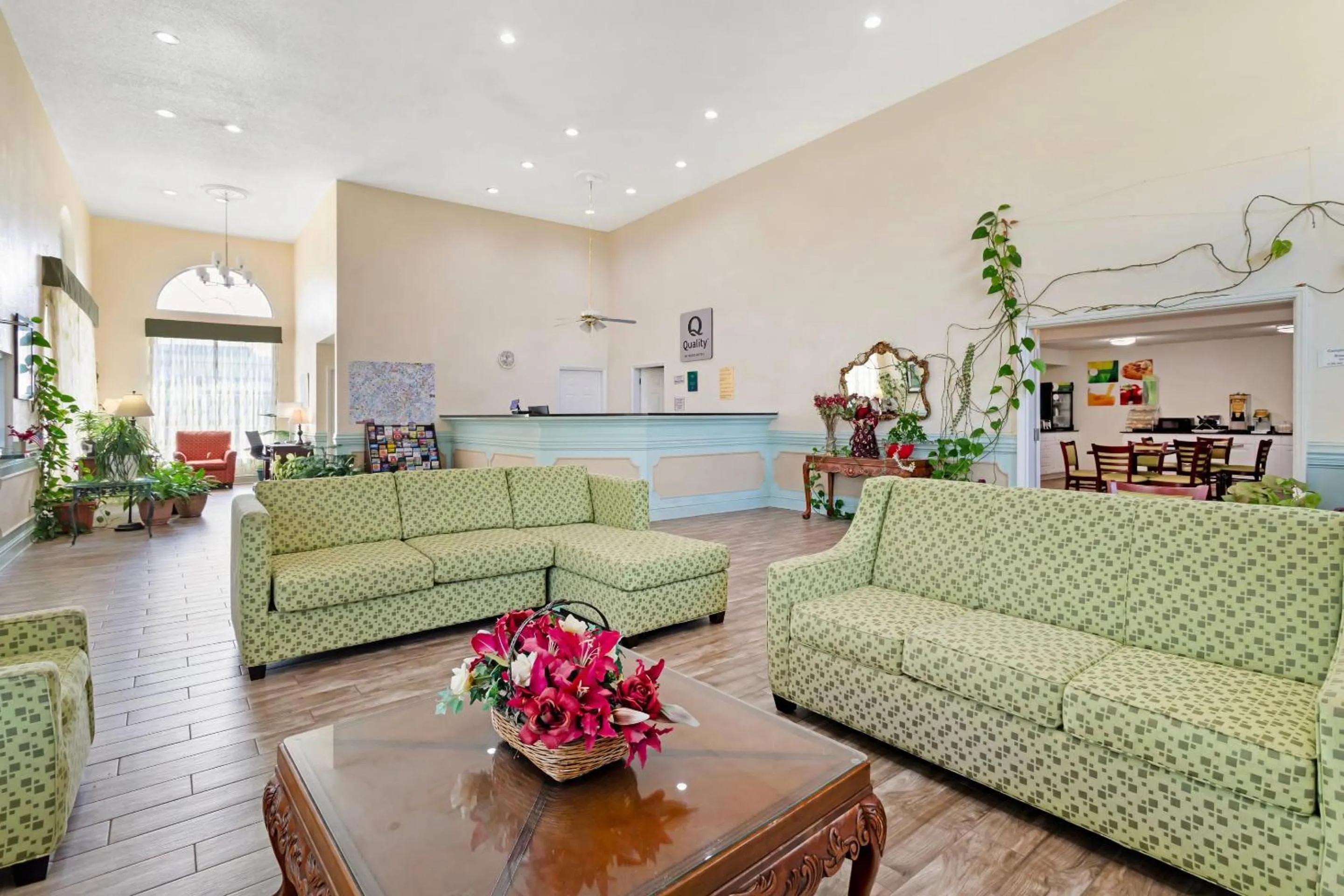 Lobby or reception in Quality Inn Andrews