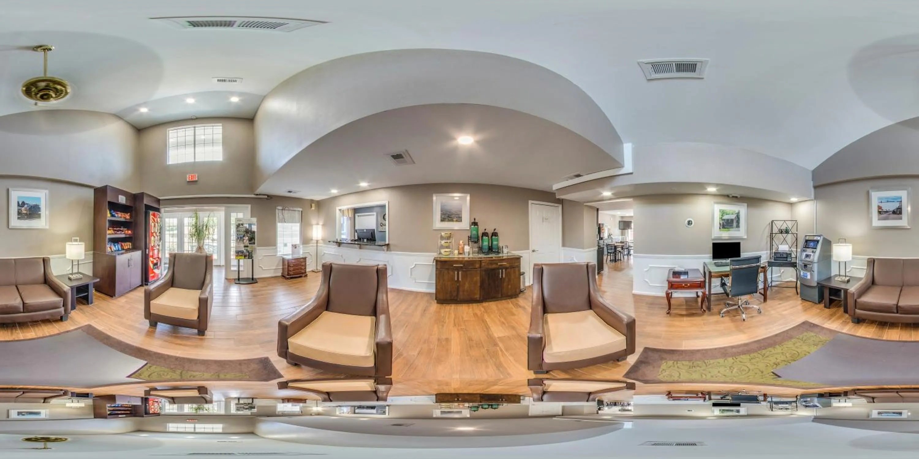 Lobby or reception in Quality Inn Laurinburg