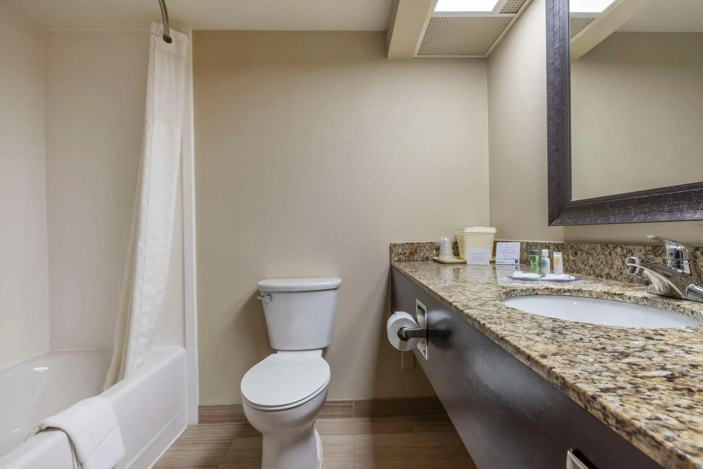 Bedroom in Comfort Inn near Downtown & Blue Ridge PKWY