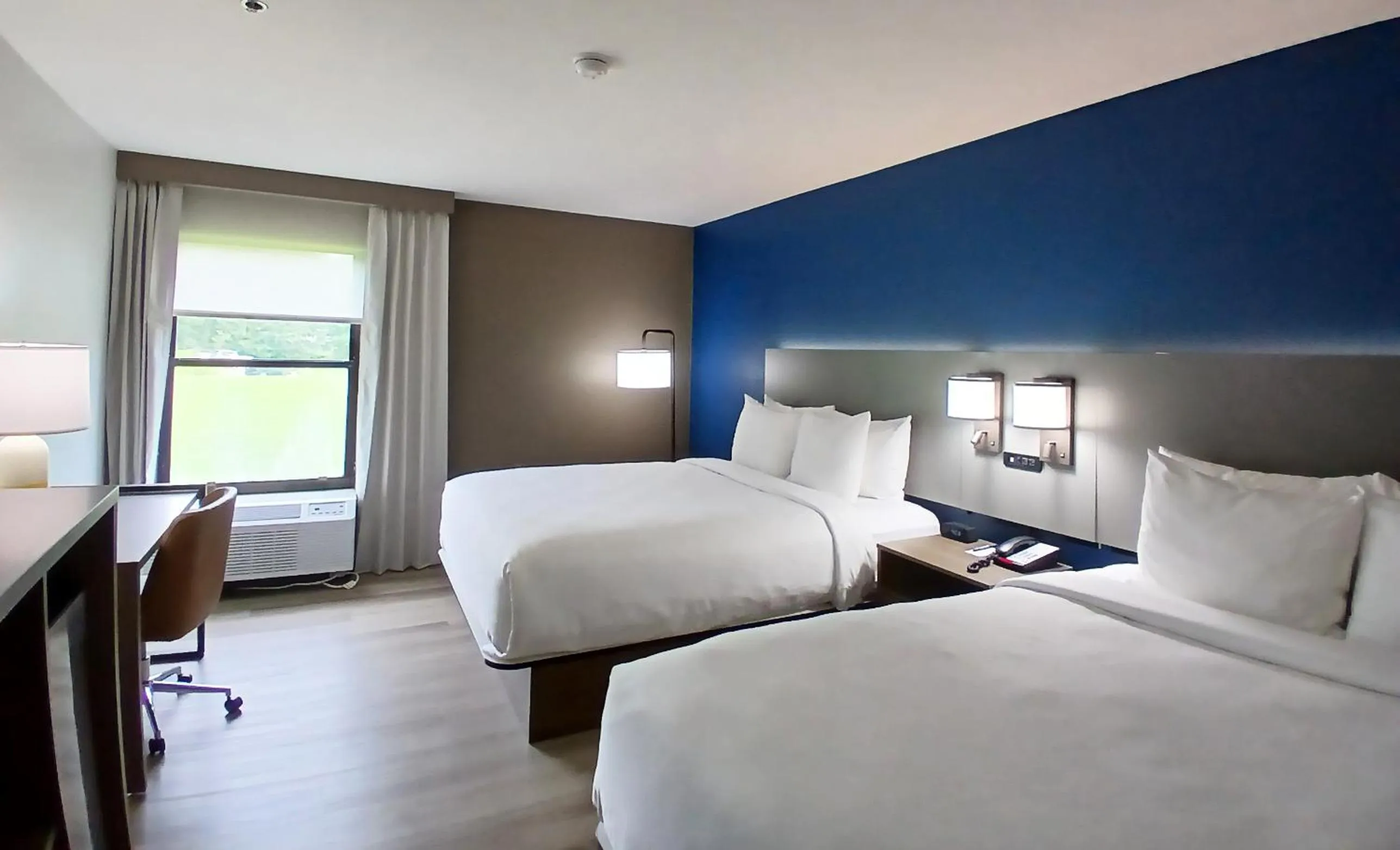 Photo of the whole room, Bed in Comfort Inn near Downtown & Blue Ridge PKWY