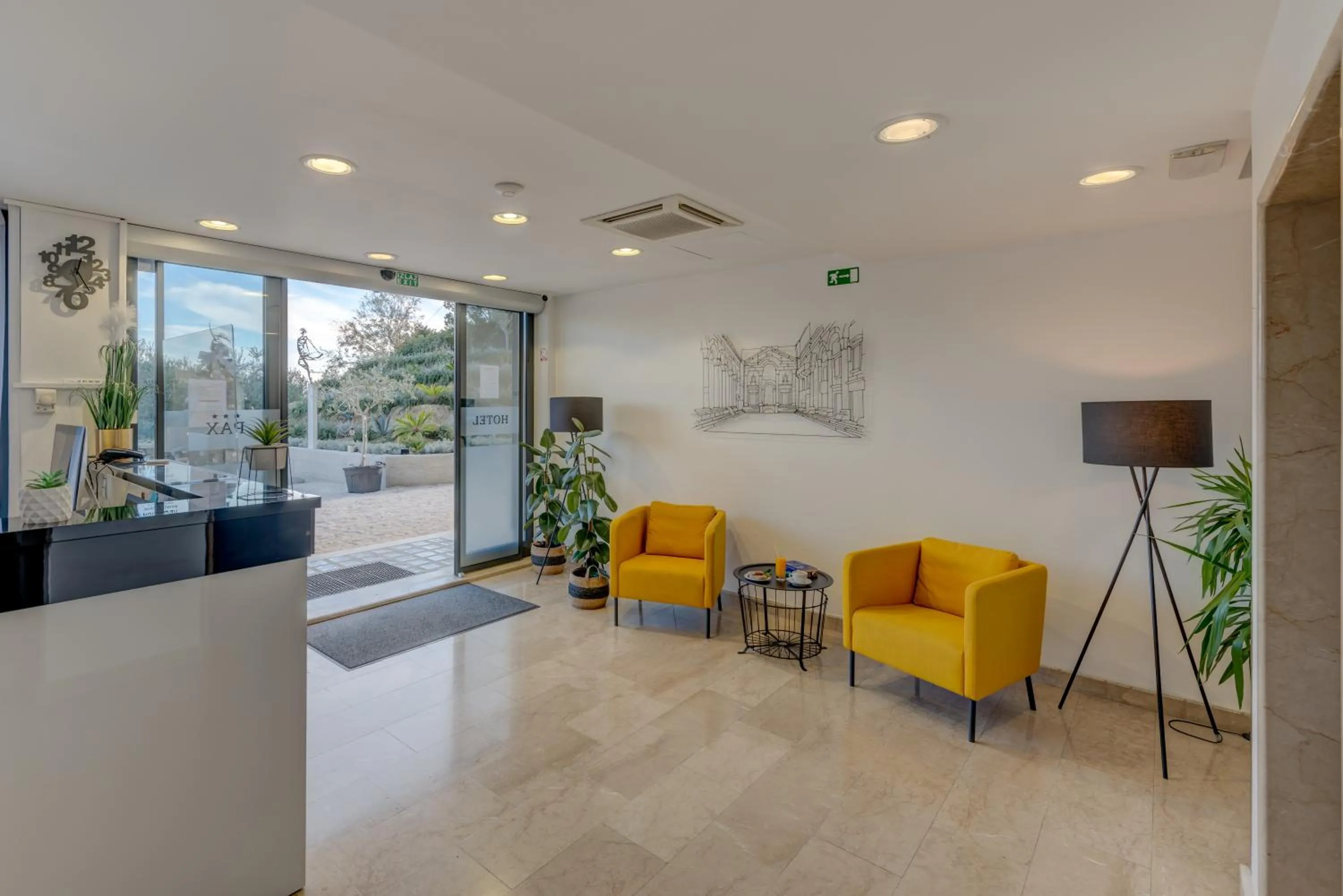 Lobby or reception in Hotel Pax