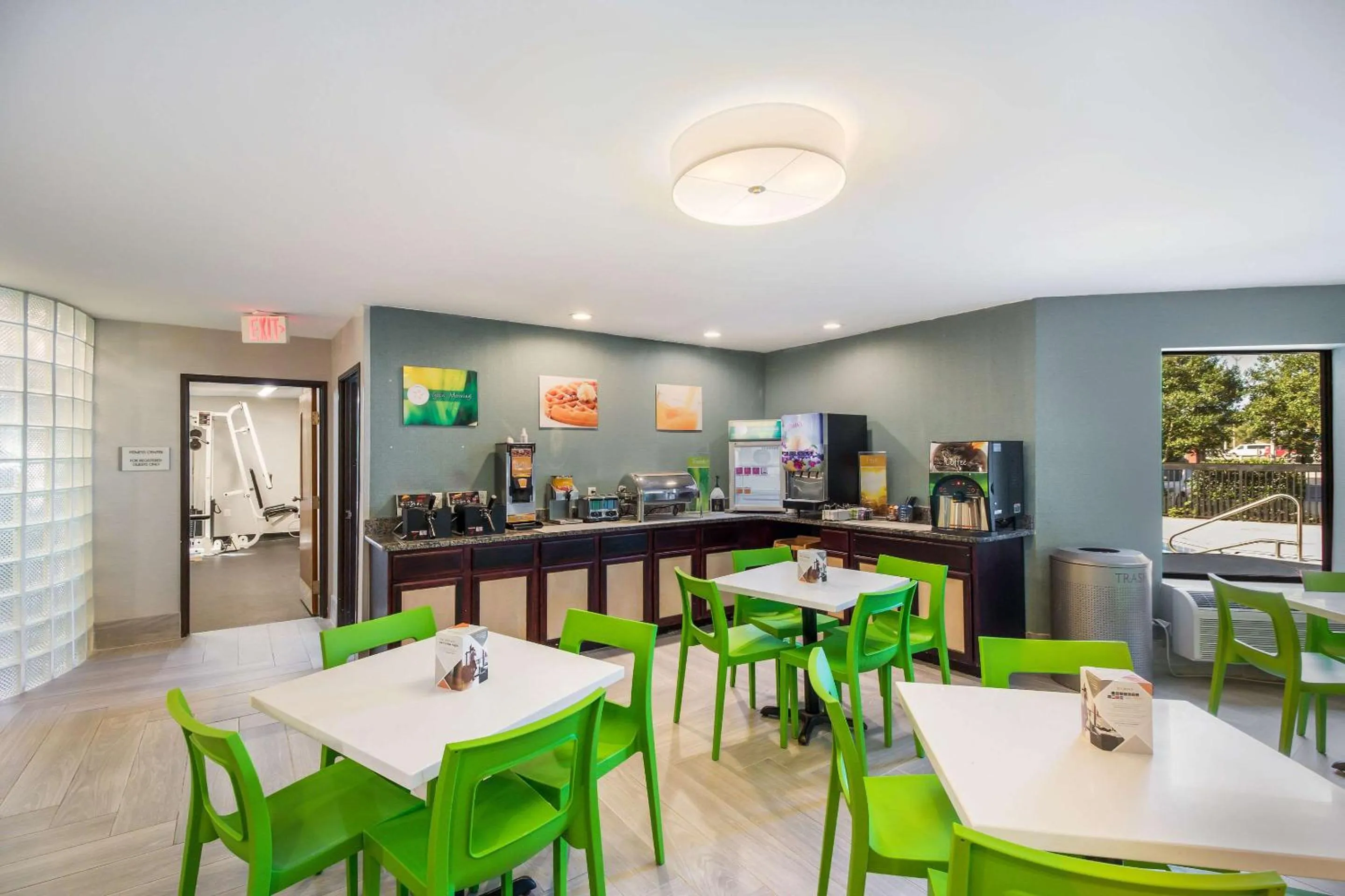 On site in Quality Inn near MCAS Cherry Point