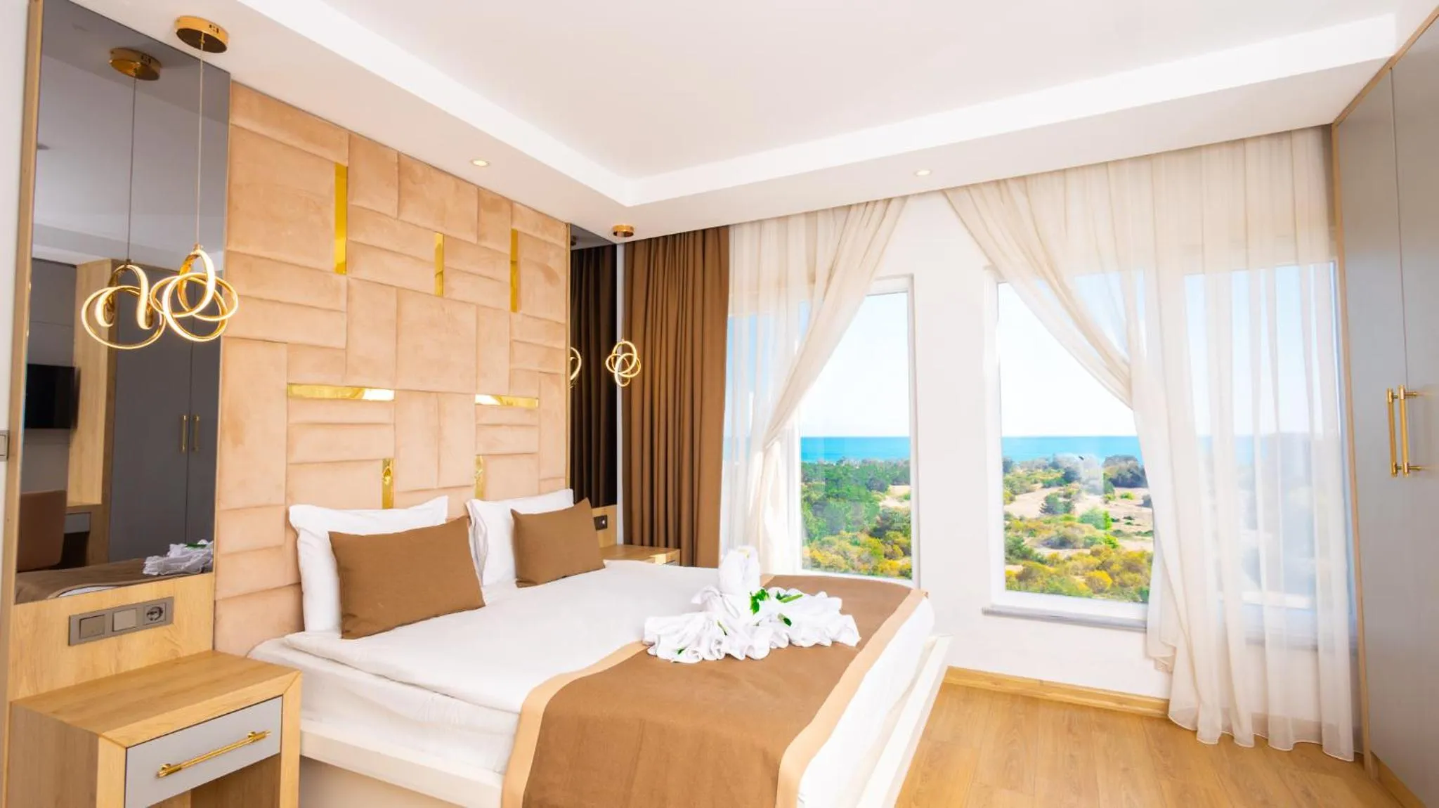 Sea view in Lara Garden Hotel