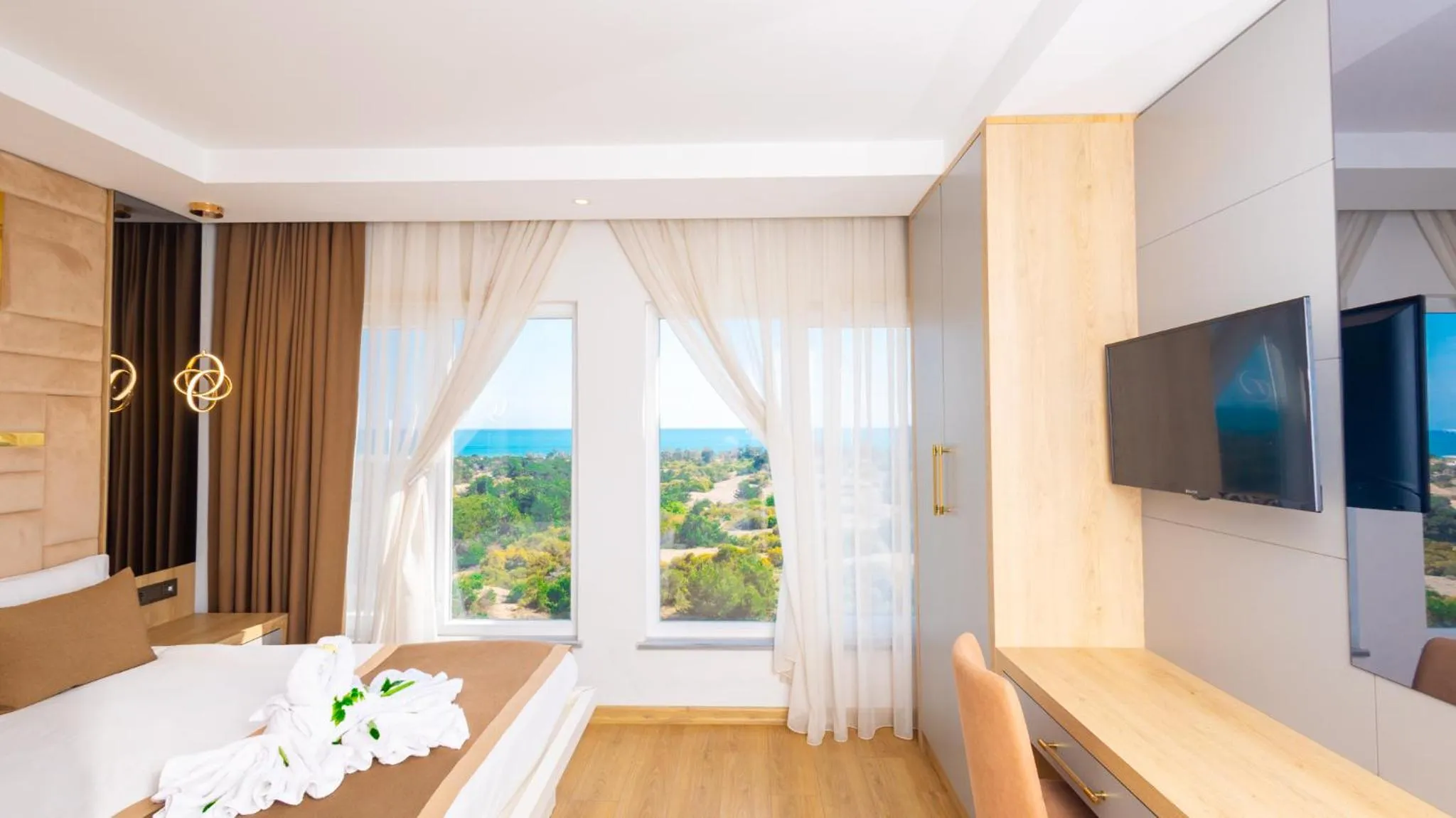 Bedroom in Lara Garden Hotel