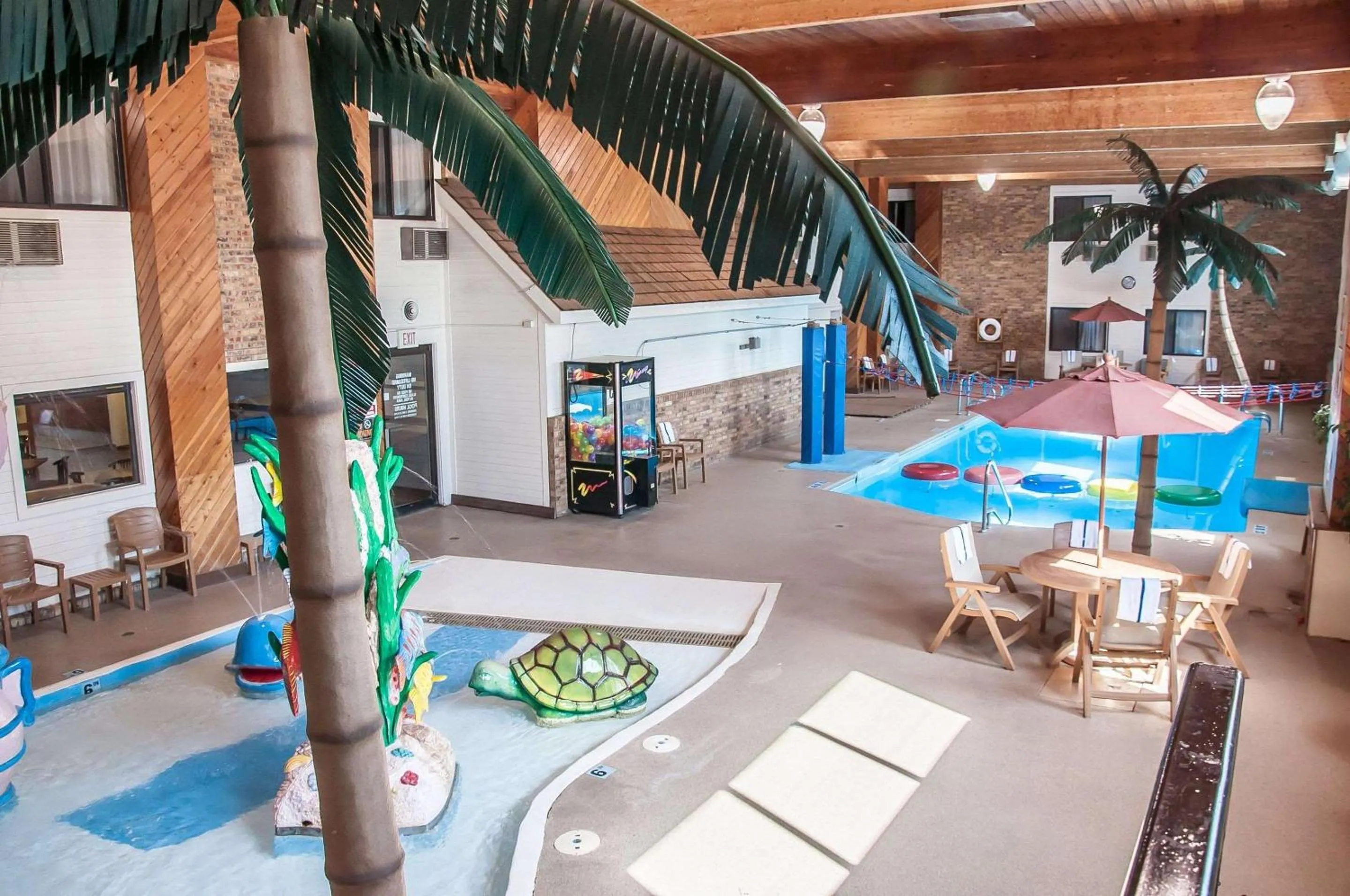 Aqua park in Comfort Inn Dickinson