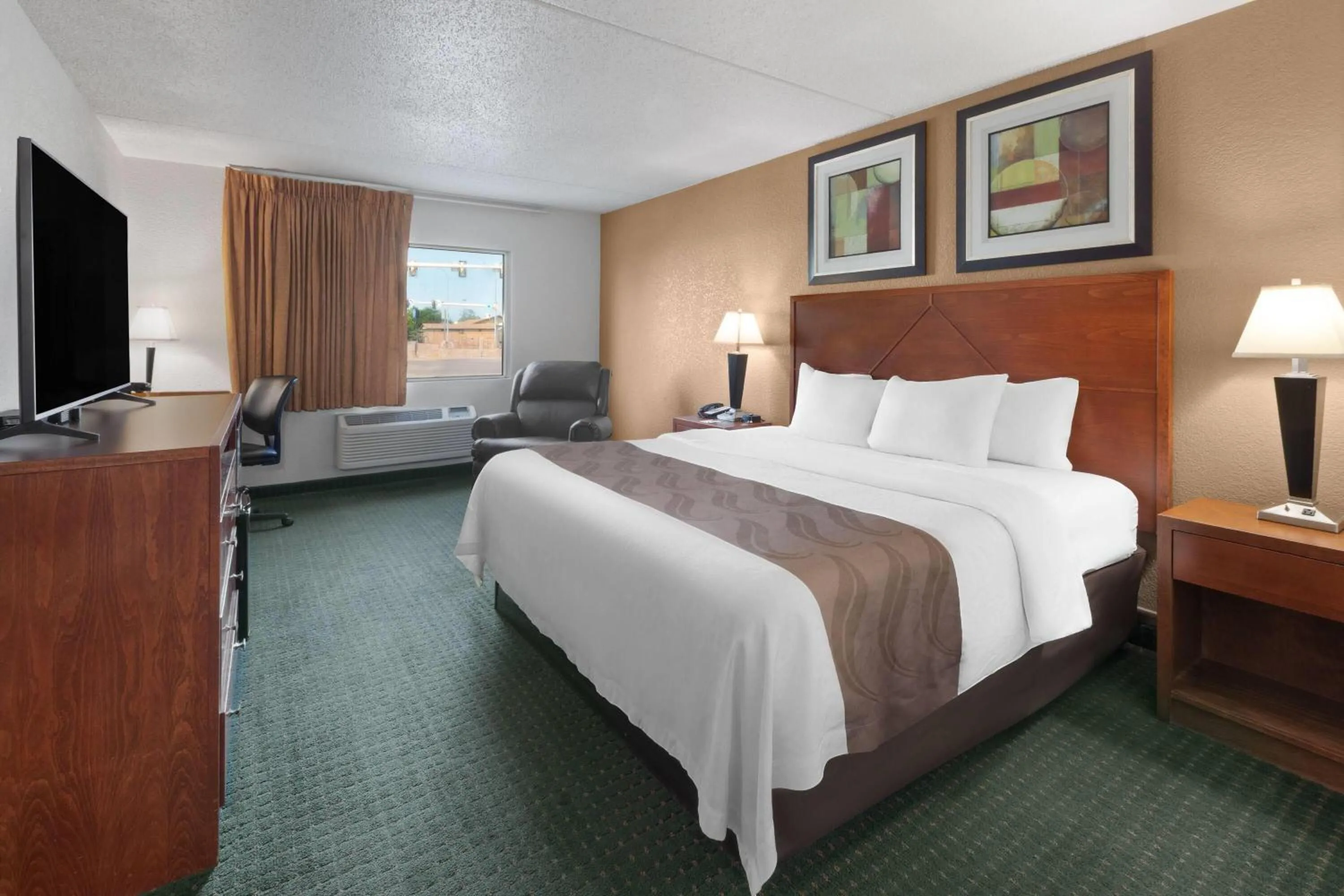 Photo of the whole room, Bed in Baymont by Wyndham Jamestown Conference Center & Water Park