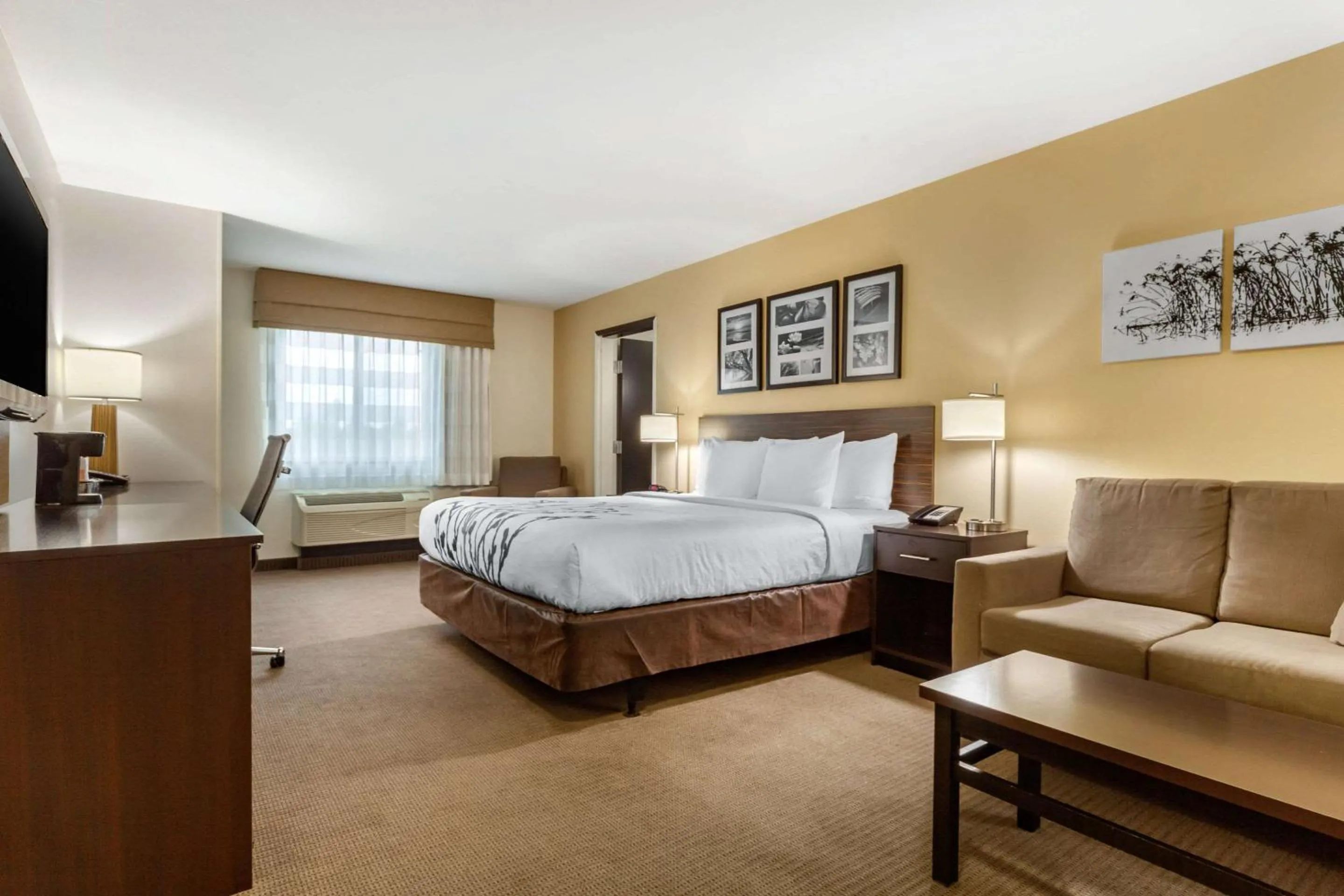 Bedroom, Bed in Sleep Inn & Suites Grand Forks Near Alerus Center