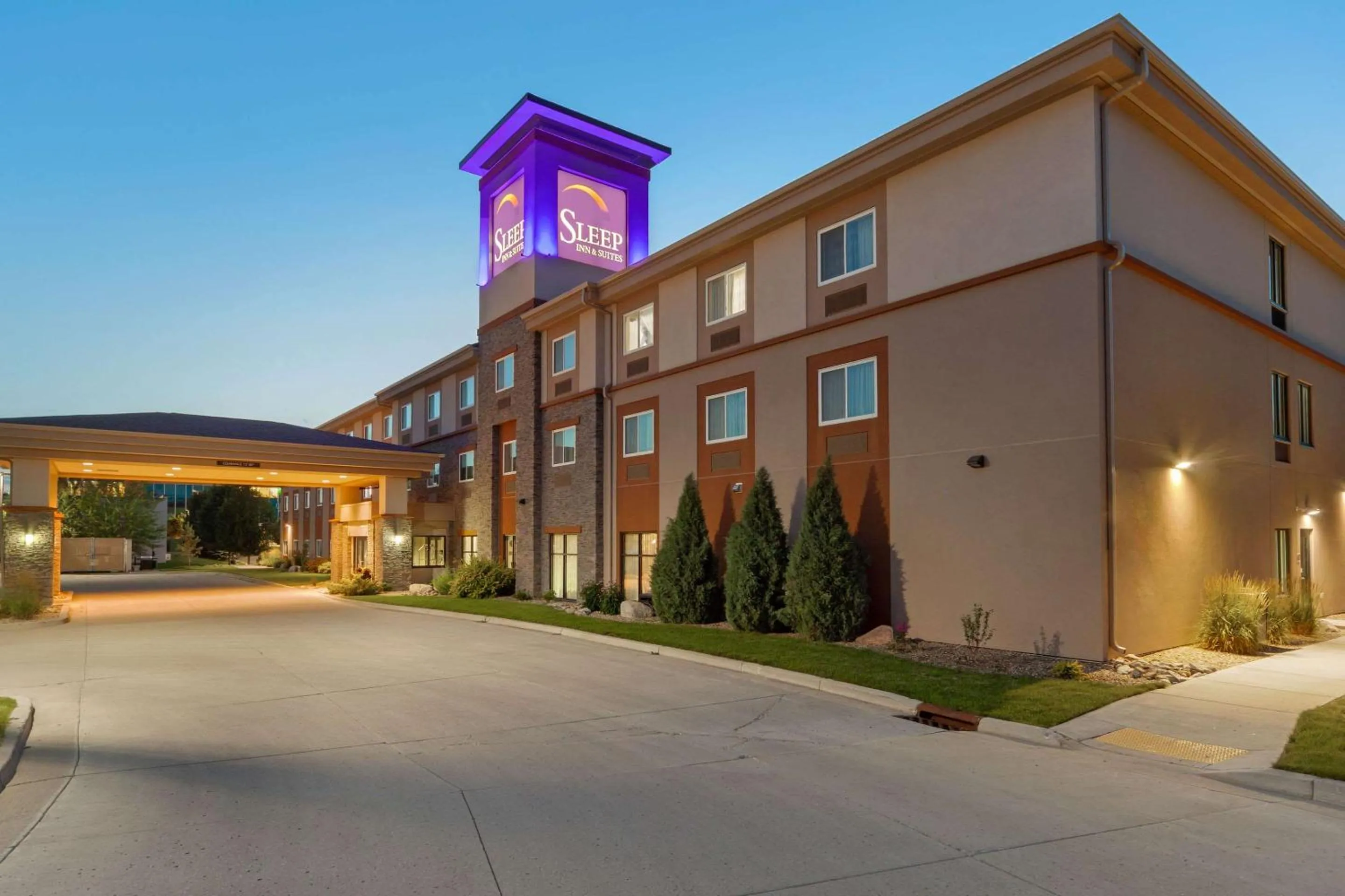Property building in Sleep Inn & Suites Bismarck I-94