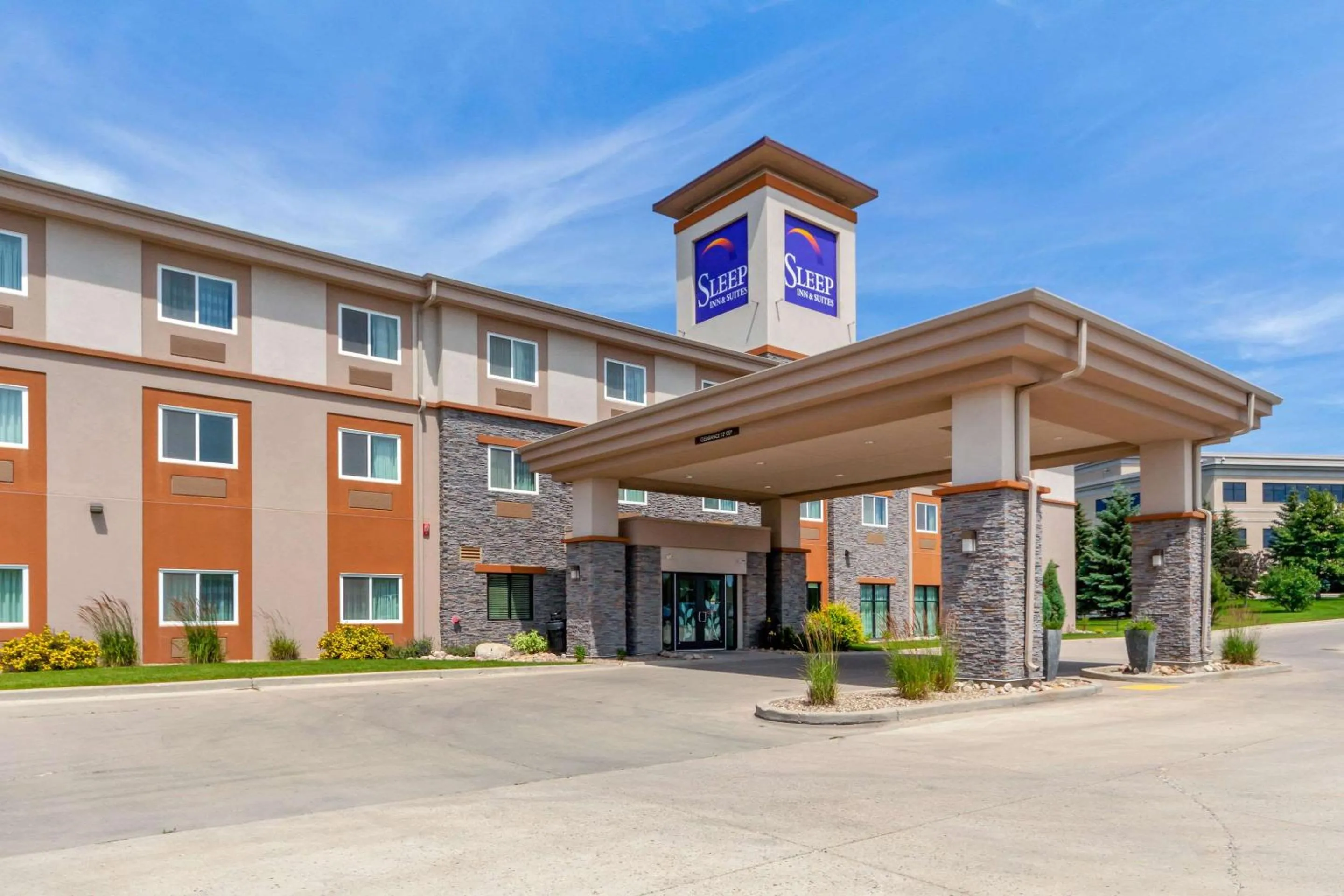 Property building in Sleep Inn & Suites Bismarck I-94