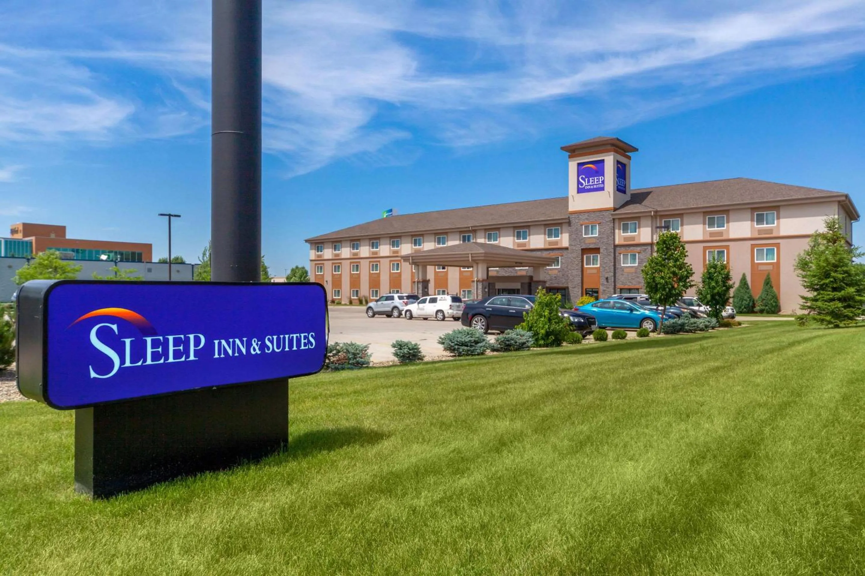 Property building in Sleep Inn & Suites Bismarck I-94