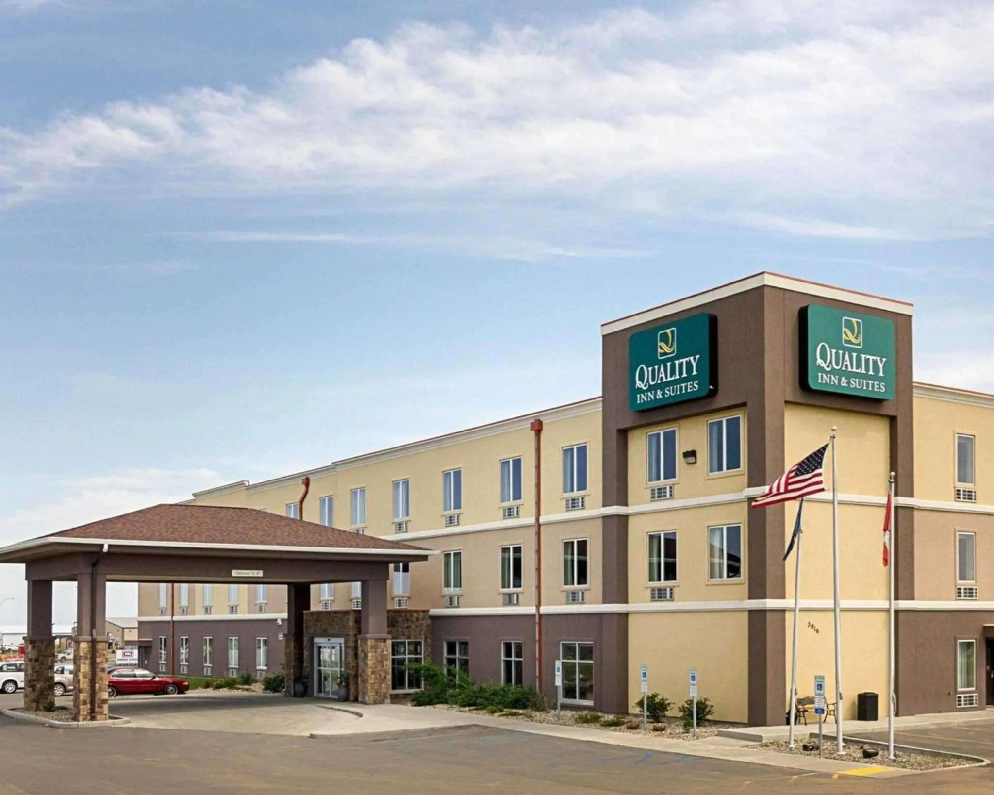 Property building in Quality Inn & Suites Minot North
