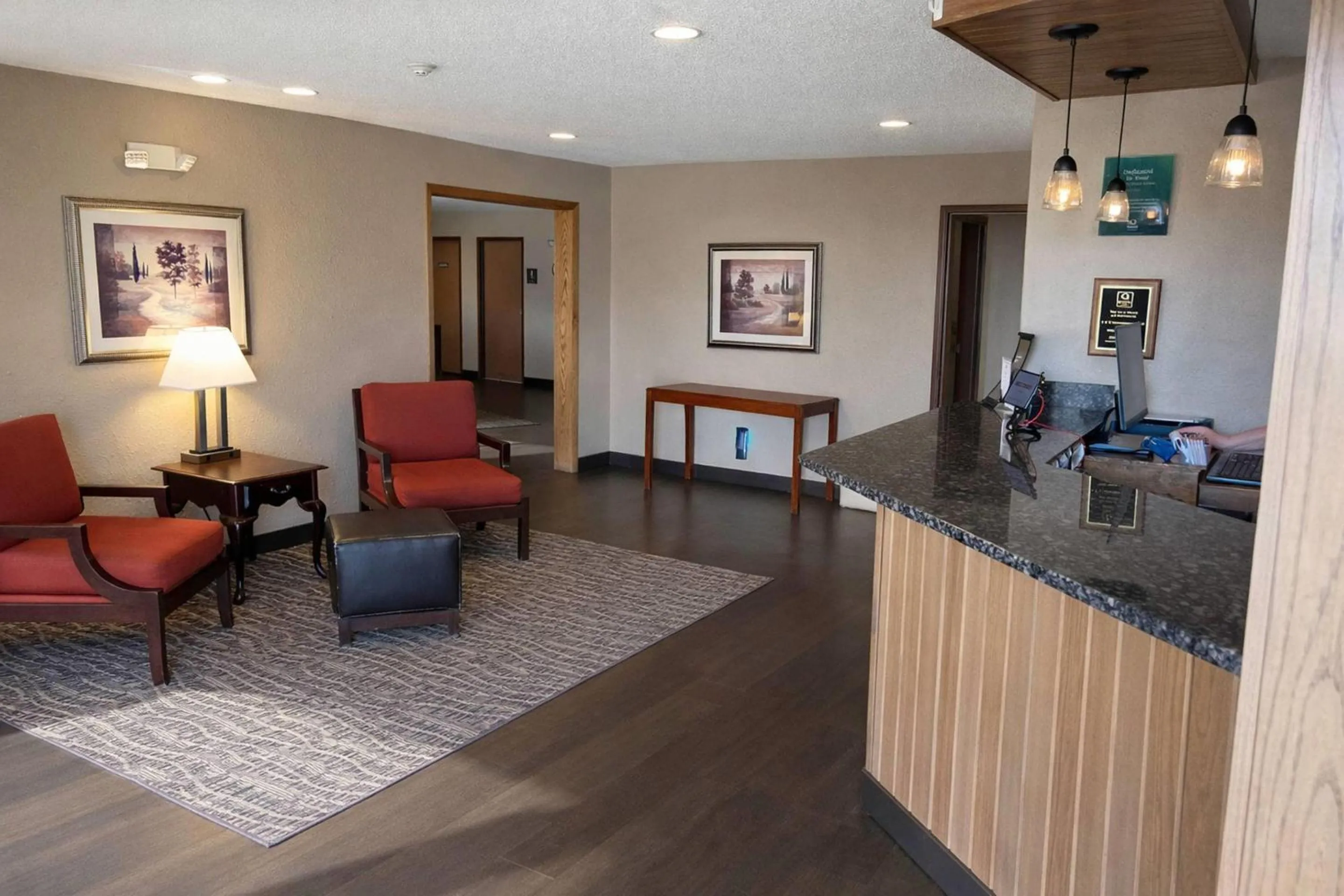 Lobby or reception in Quality Inn York