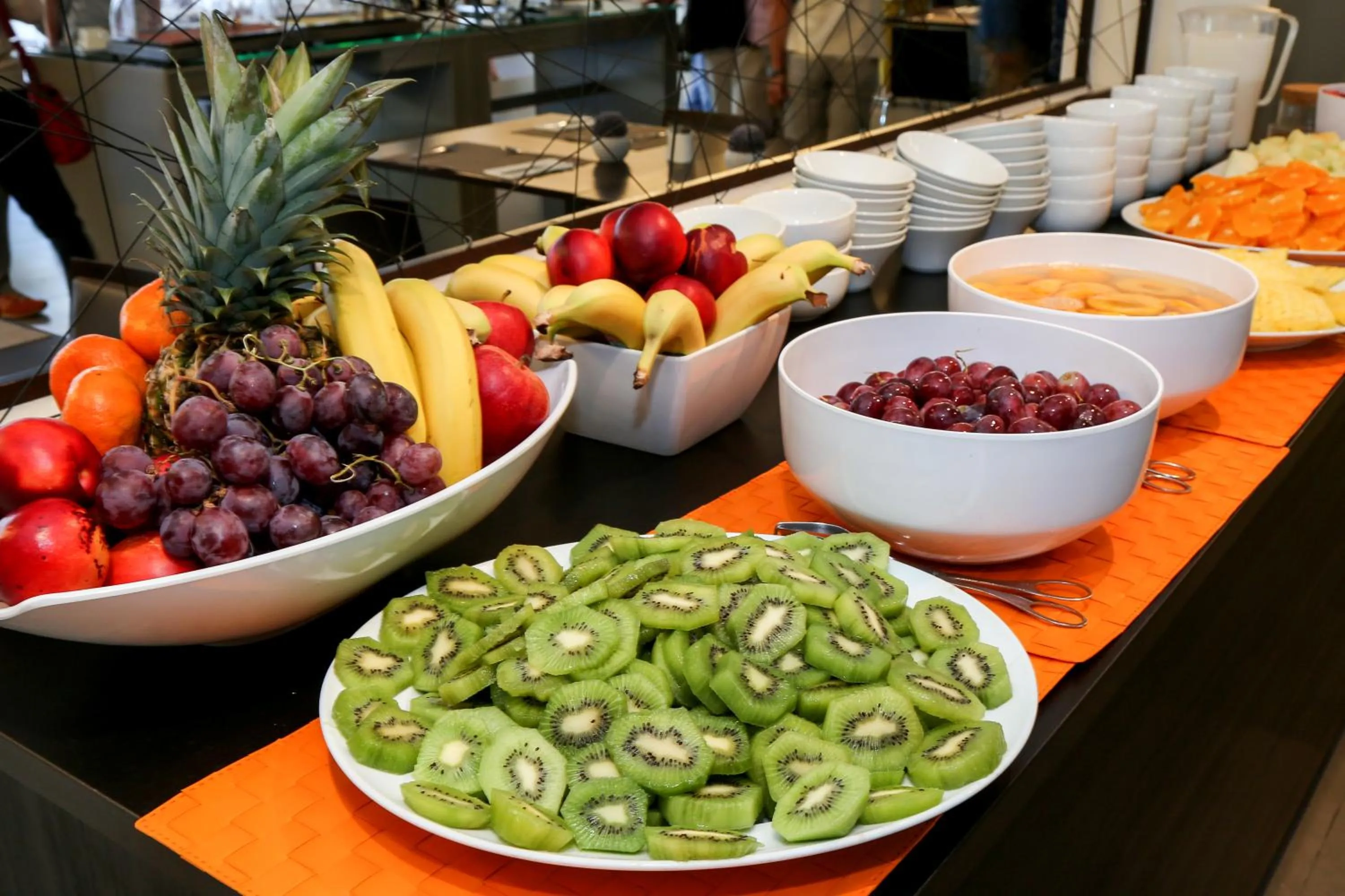 Dining area in Hotel Praia