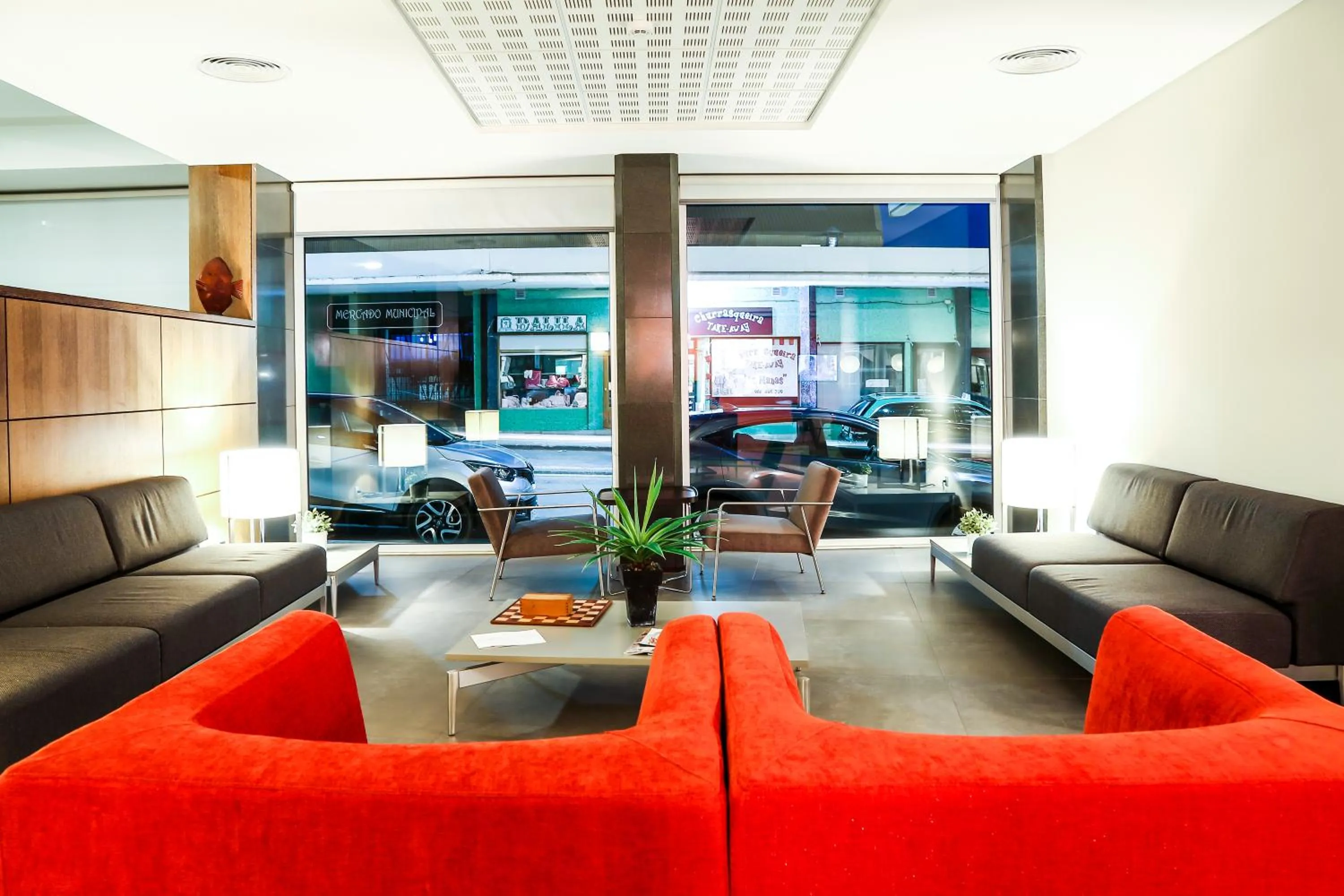 Living room in Hotel Praia