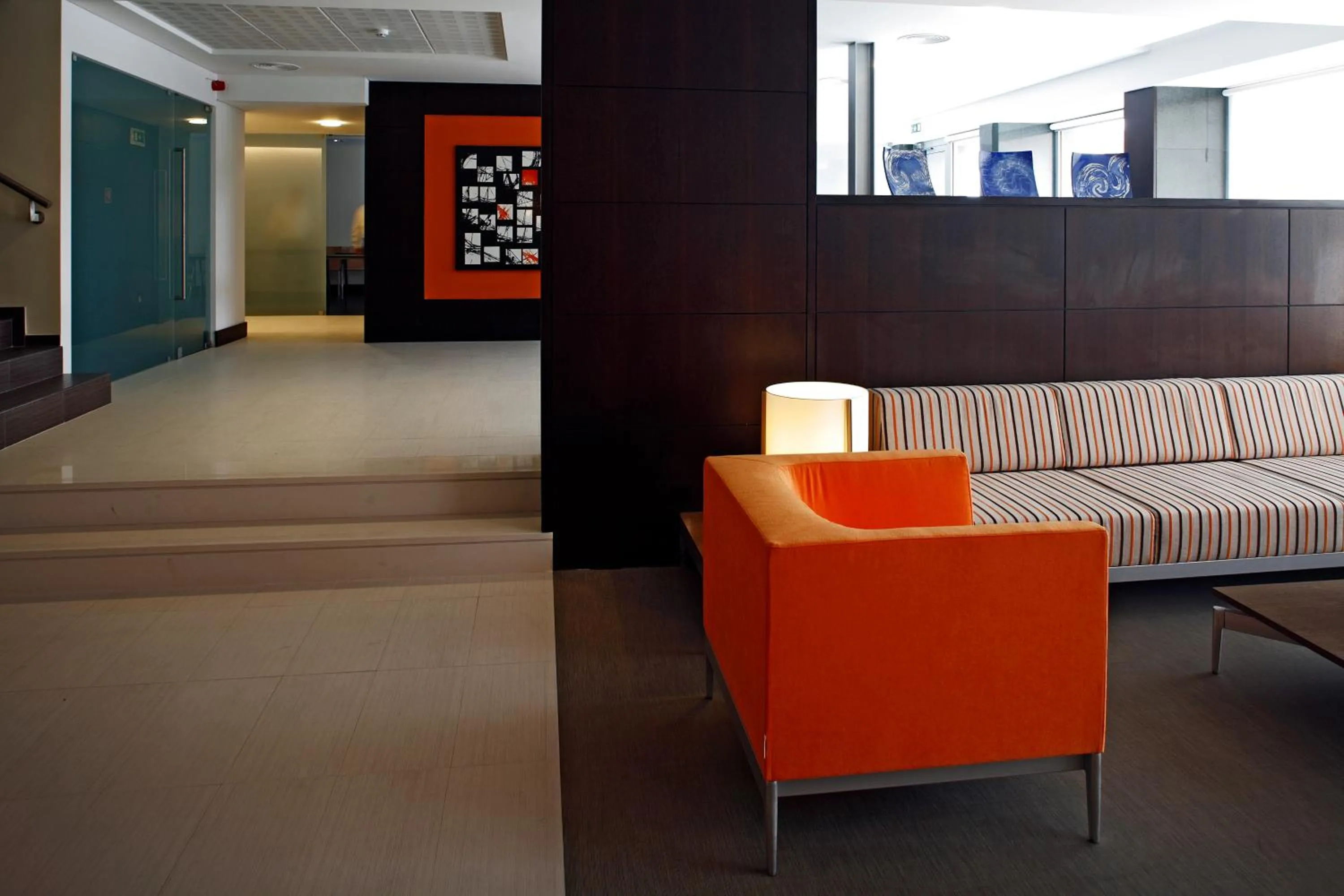 Lobby or reception in Hotel Praia